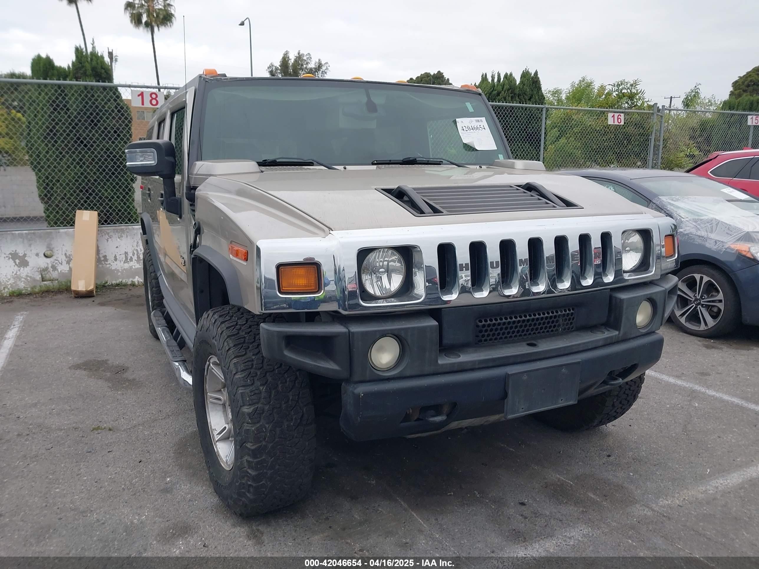 2005 Hummer H2 SUV, VIN 5GRGN23U95H129470 — Theft recovery
