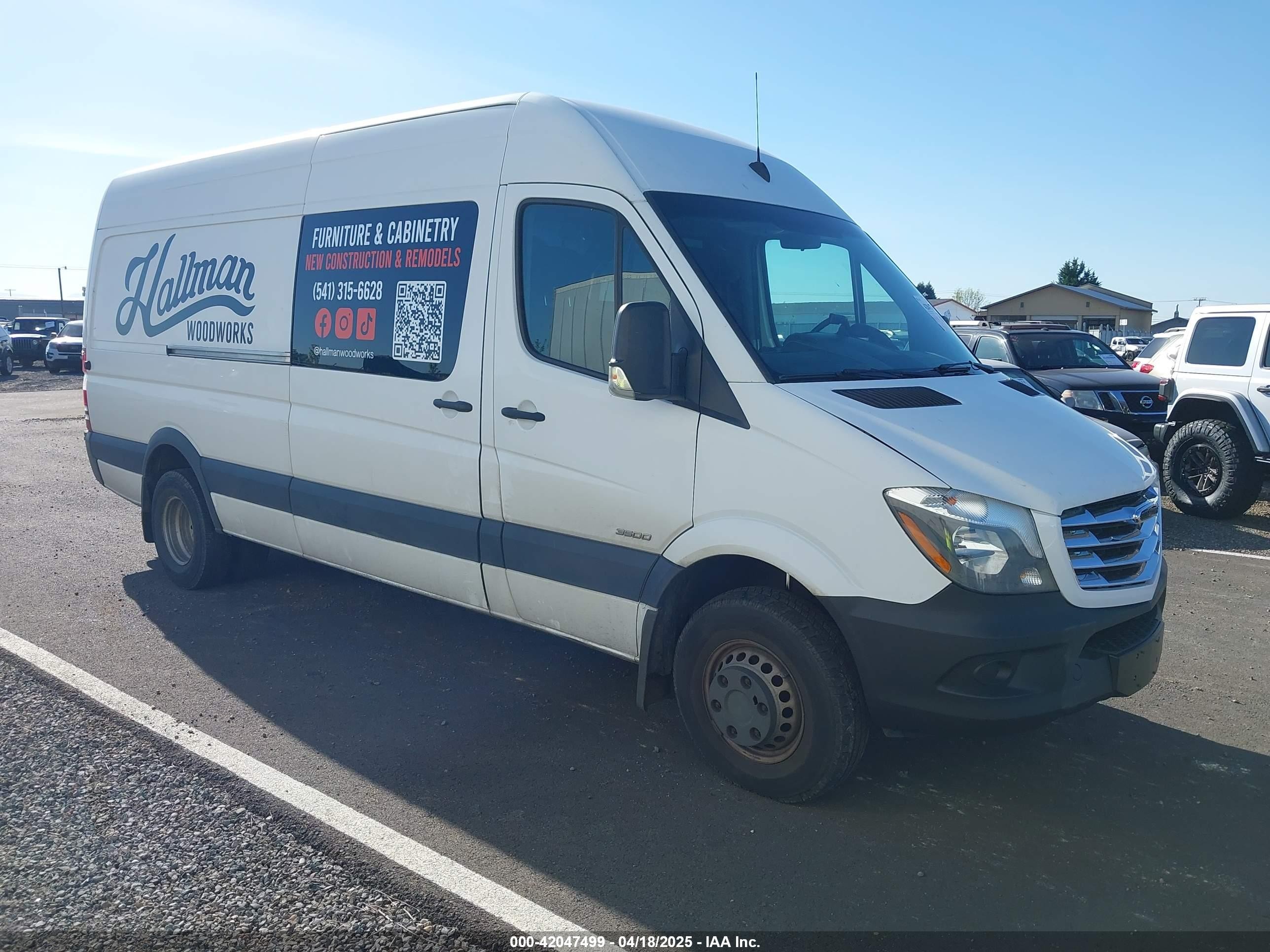 2014 Freightliner Sprinter, VIN WDYPF1CC7E5892450 — Mechanical