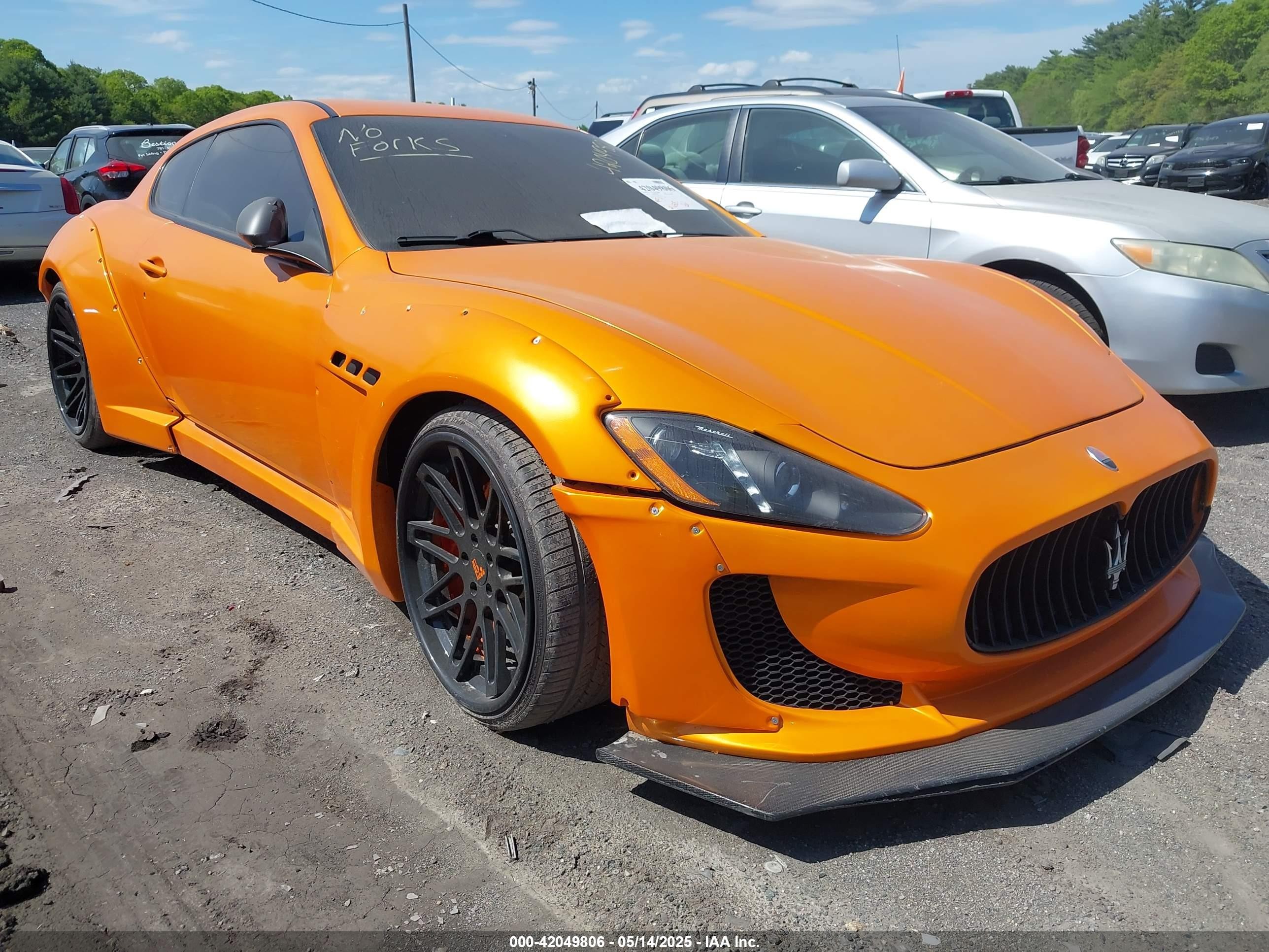 2013 Maserati GranTurismo Sport, VIN ZAM45VLA0D0070622 — Фото с аукциона