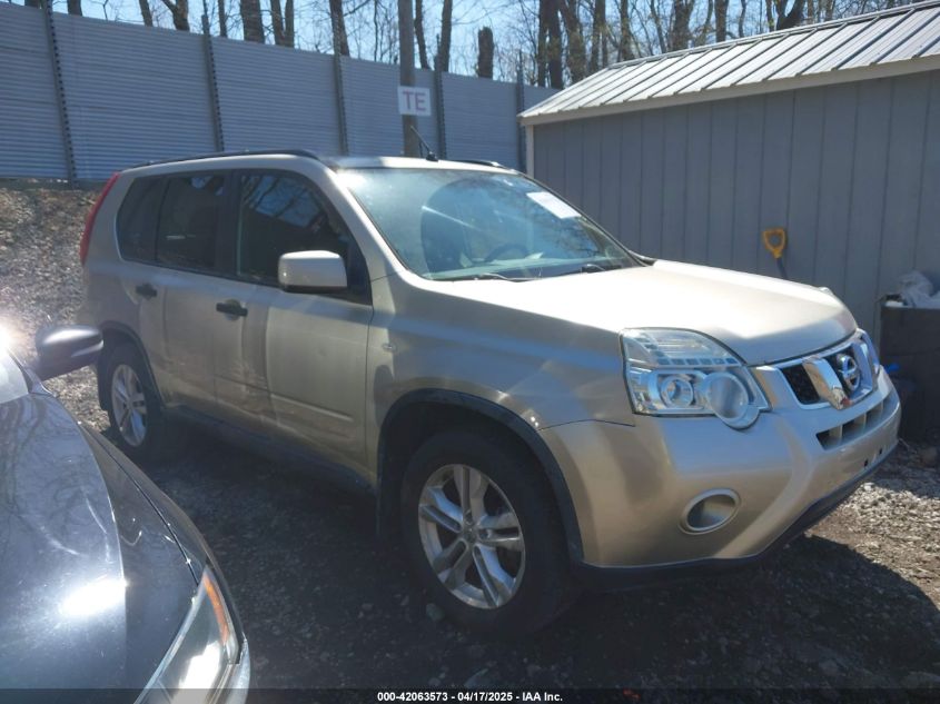 2012 Nissan X-Trail, VIN JN1AT18T8CW008528 — Side