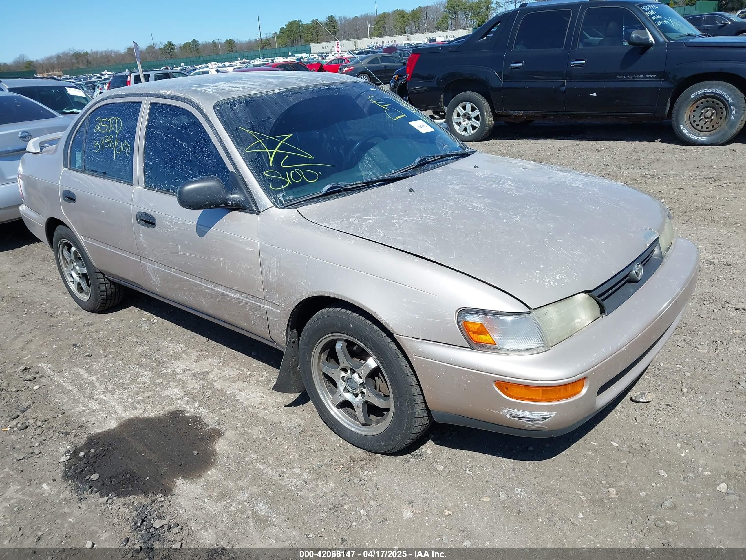 1995 Toyota Corolla, VIN 2T1AE04B5SC086299 — Not stated
