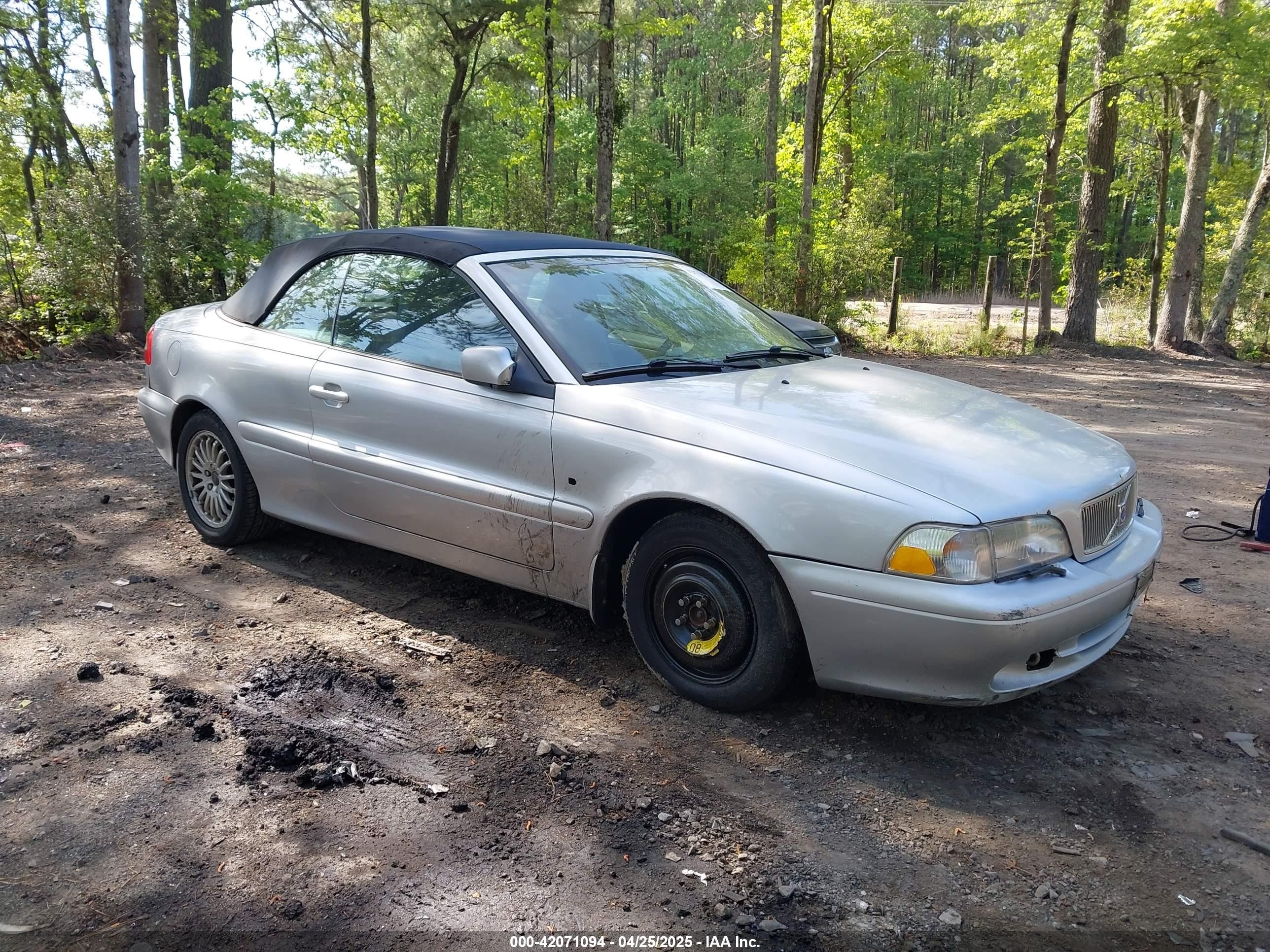 2002 Volvo C70, VIN YV1NC56D82J031041 — Бок