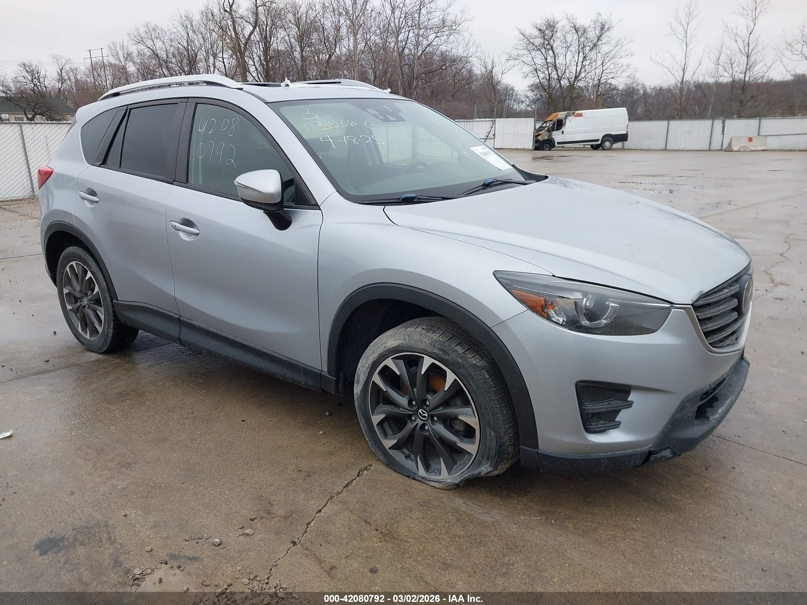 2016 Mazda CX-5 Grand Touring, VIN JM3KE2DY0G0911825 — Пресная вода