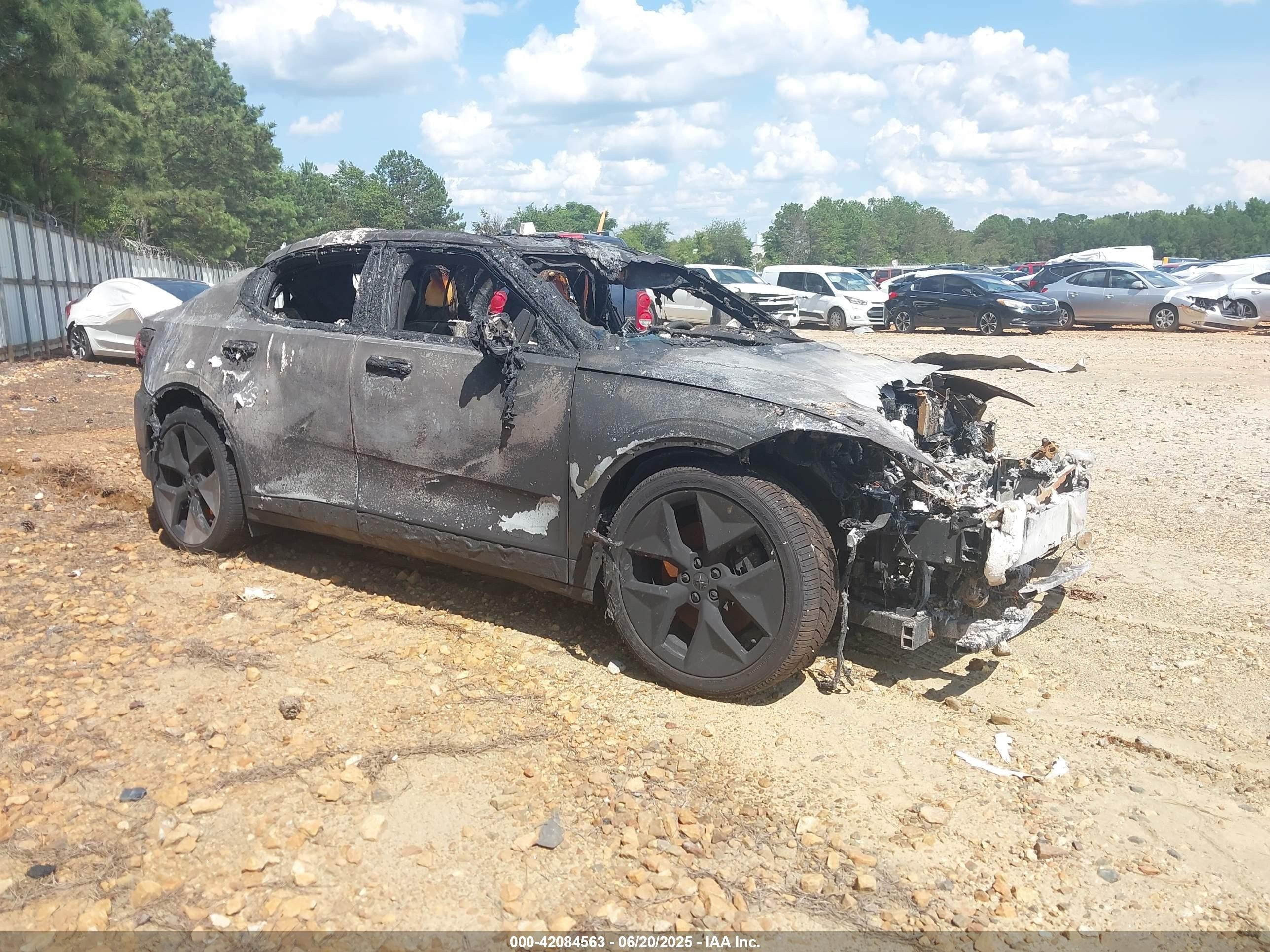 2024 Polestar 2, VIN YSMFD3KA9RL210893 — Burn