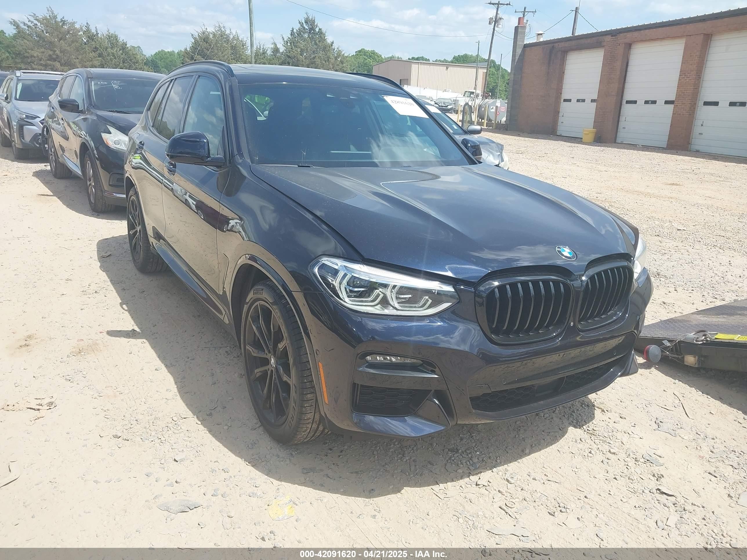 2021 BMW X3 sDrive30i, VIN 5UXTY3C00M9G01706 — Not stated