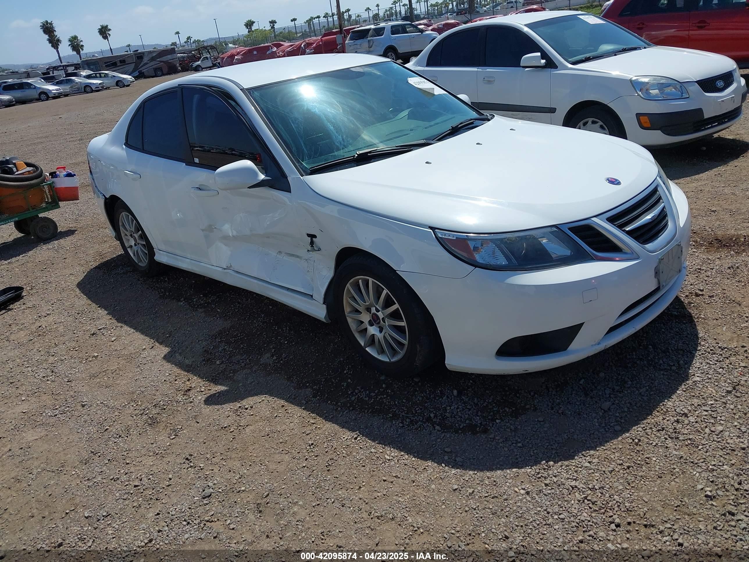 2011 Saab 9-3, VIN YS3FA4CY1B1303164 — Side