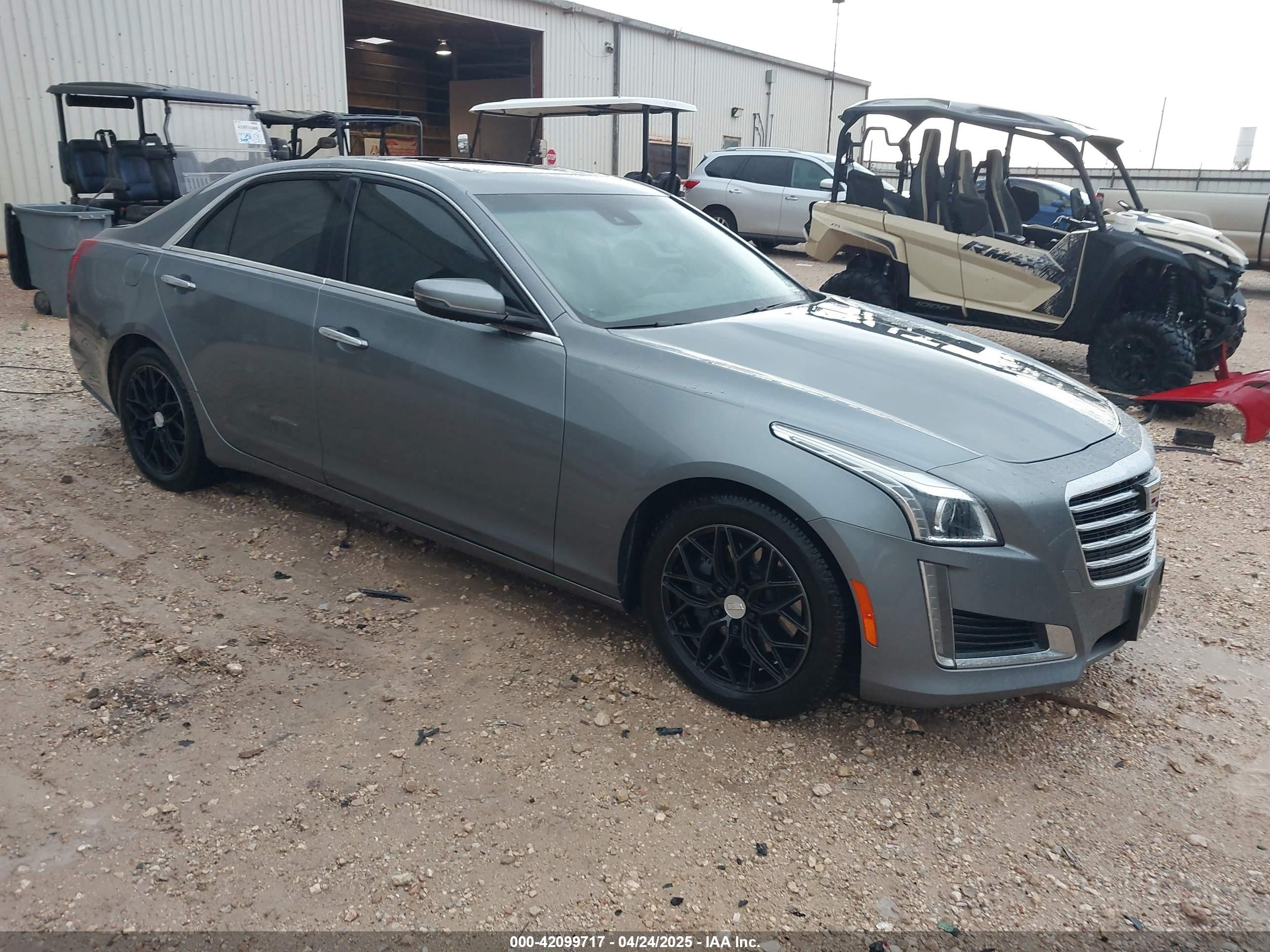 2019 Cadillac CTS Luxury RWD, VIN 1G6AR5SSXK0103146 — Fresh water flood