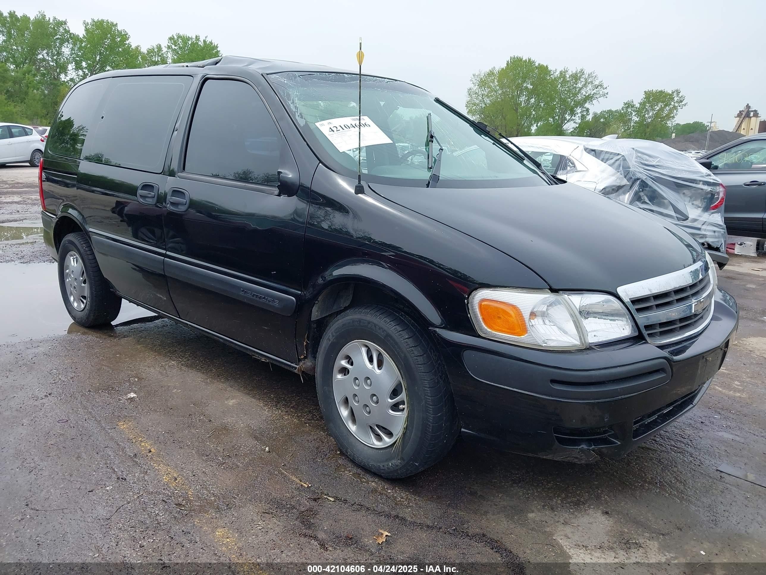 2002 Chevrolet Venture Plus 1SB, VIN 1GNDU03E82D281450 — Rollover