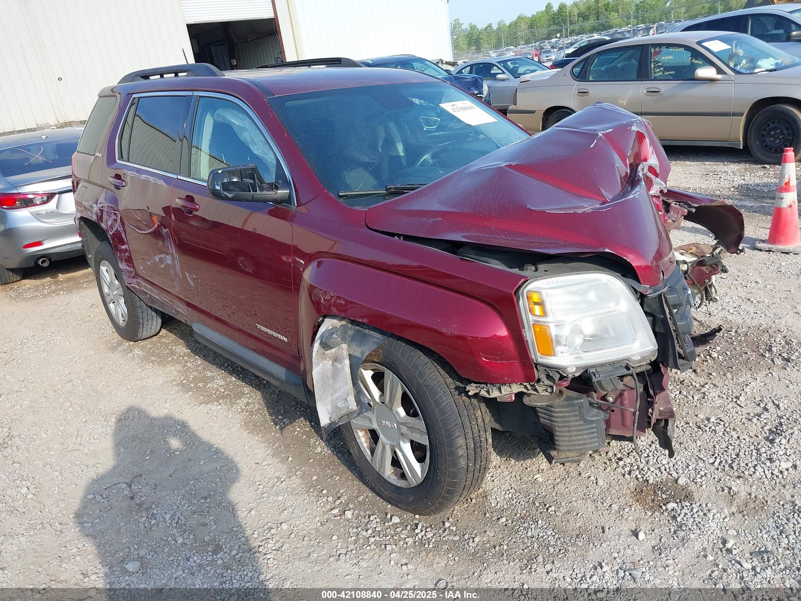 2016 GMC Terrain SLE, VIN 2GKALNEK2G6248212 — All over