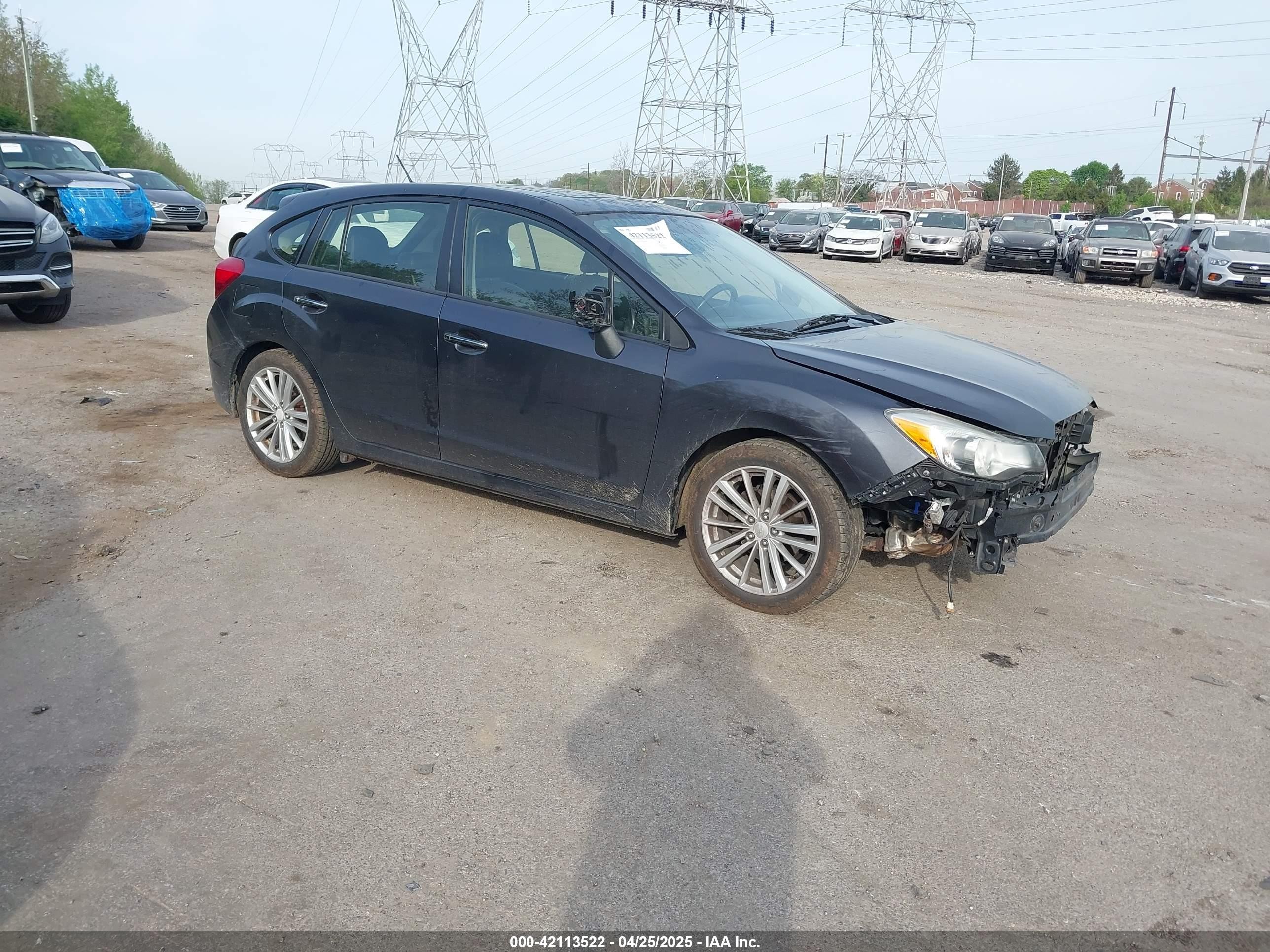 2013 Subaru Impreza Limited, VIN JF1GPAH61DH864500 — Front end