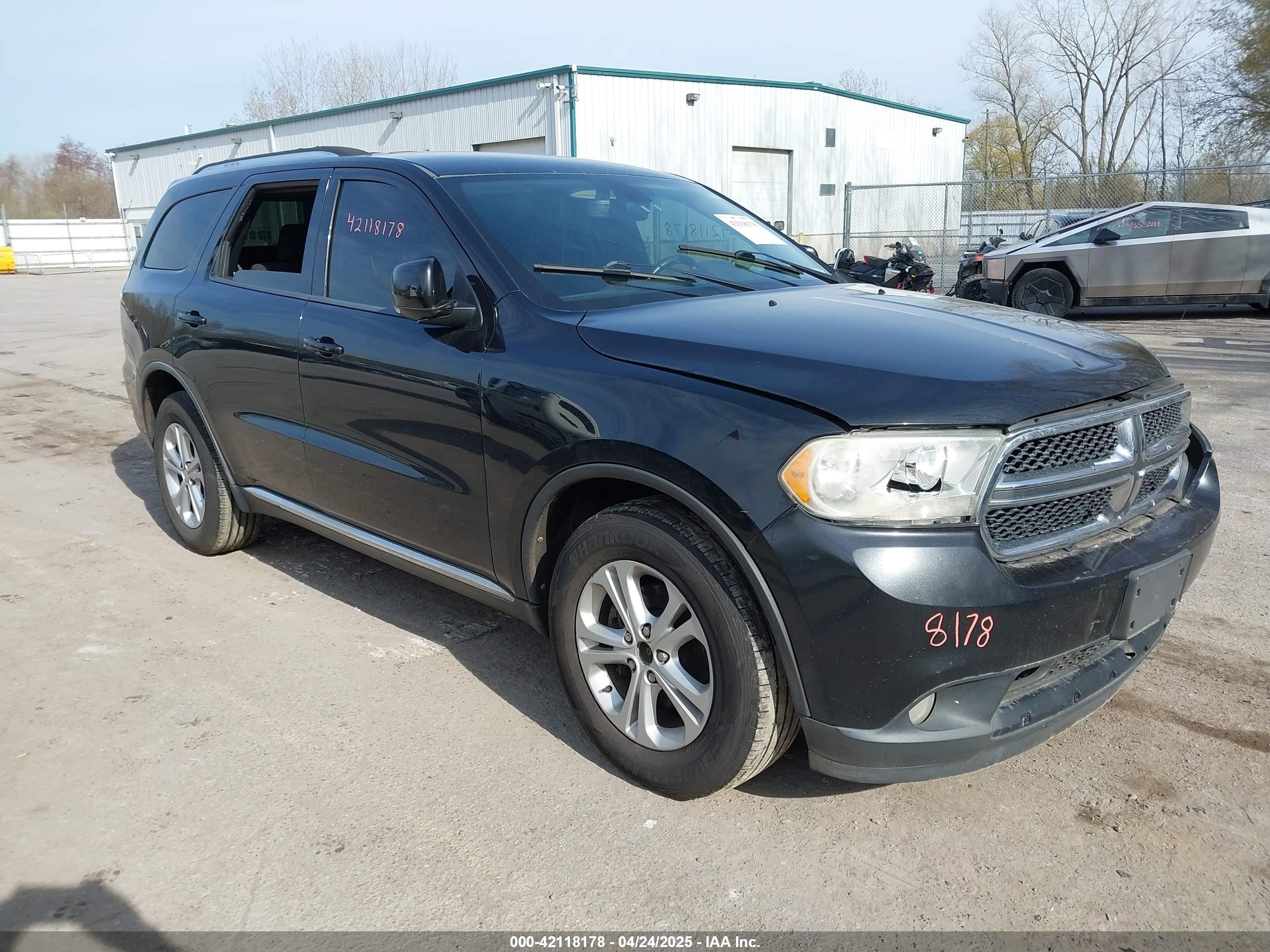 2011 Dodge Durango Crew, VIN 1D4RE4GG8BC628430 — Theft recovery