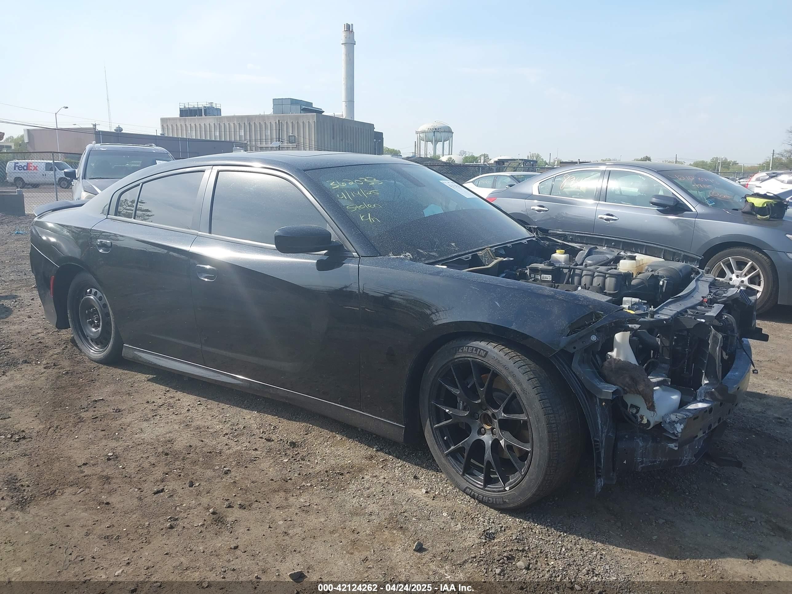 2021 Dodge Charger Scat Pack Widebody, VIN 2C3CDXGJ3MH579676 — Theft recovery