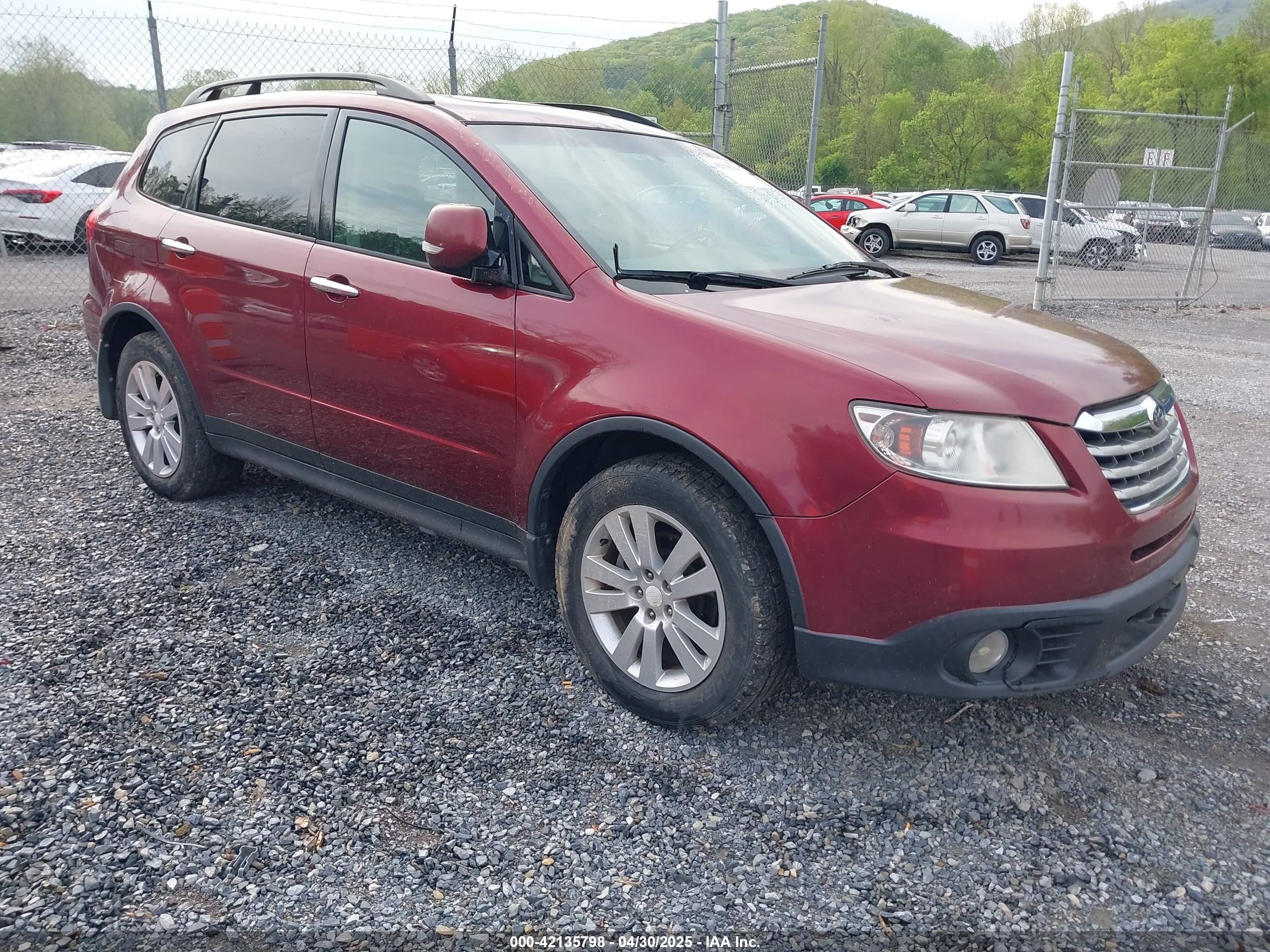 2011 Subaru Tribeca Touring, VIN 4S4WX9GD1B4402037 — Front end