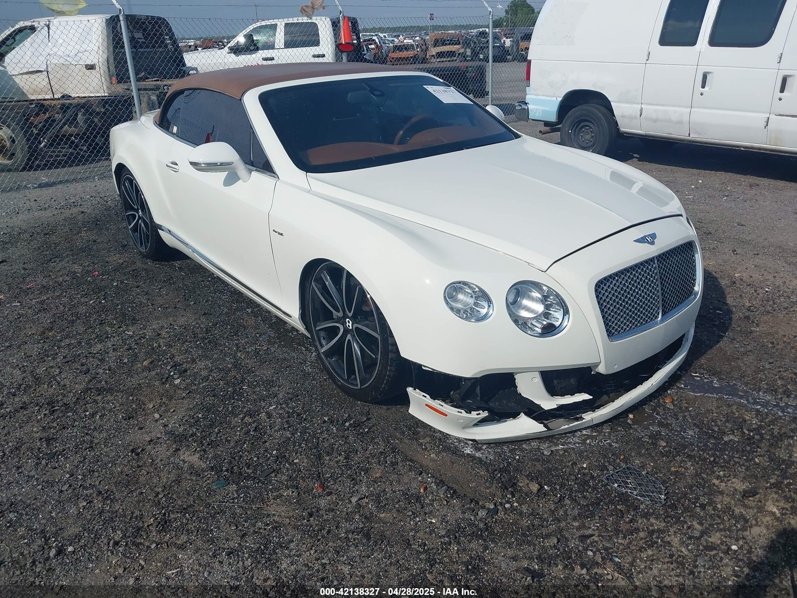 2012 Bentley Continental GT, VIN SCBGR3ZA1CC077130 — Water / flood