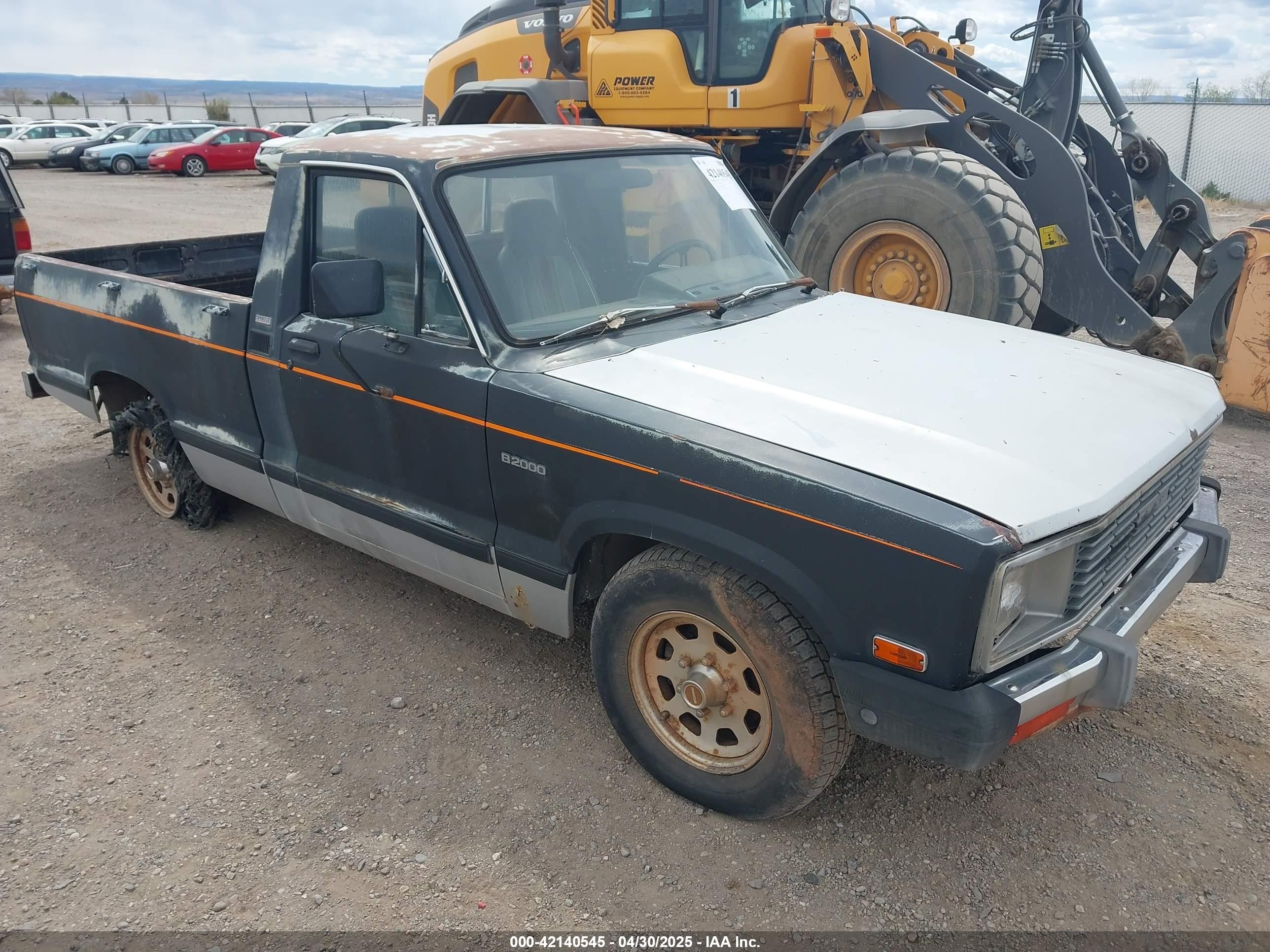 1984 Mazda B-Series, VIN JM2UC1219E0897889 — Mechanical