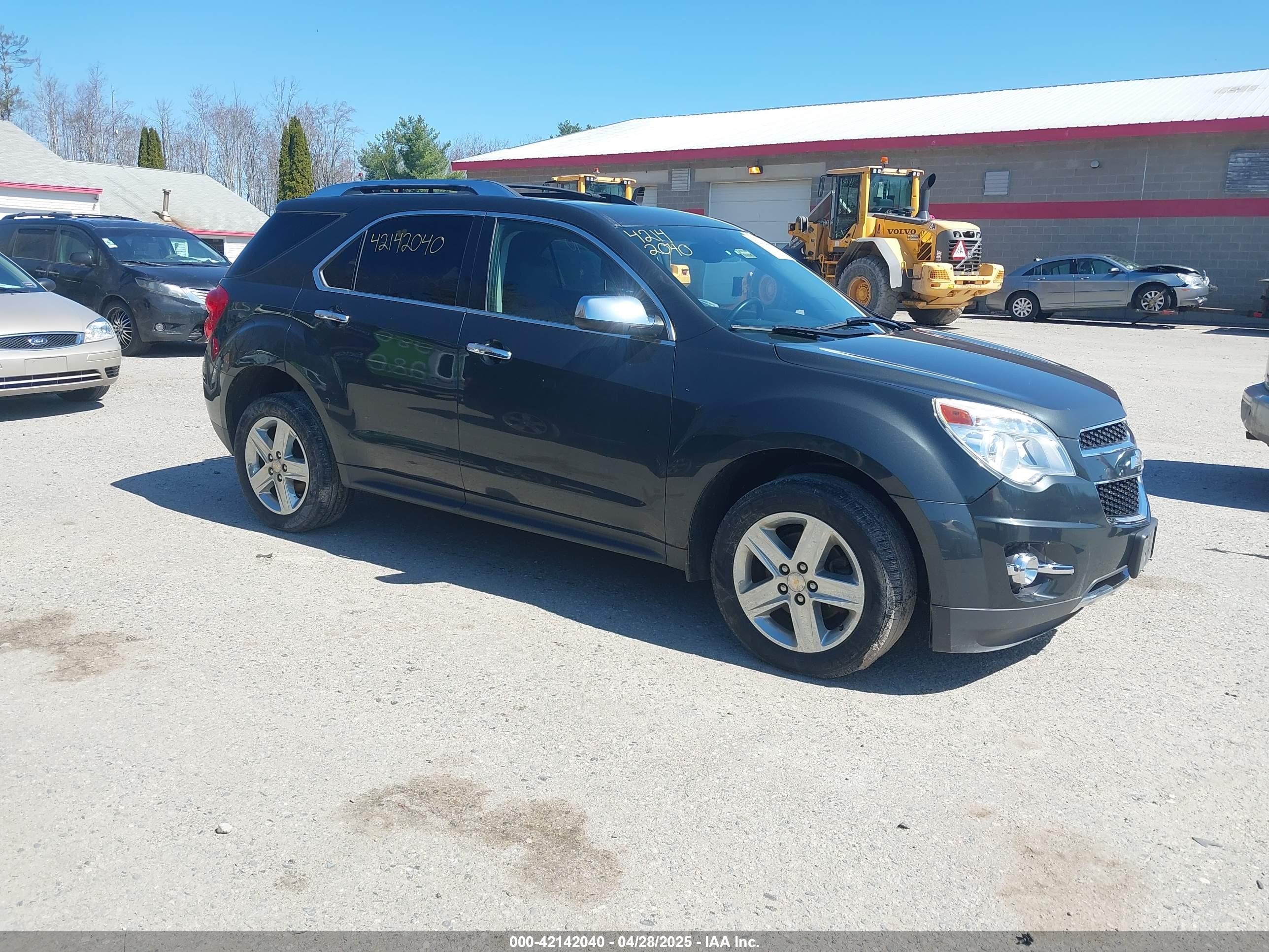 2014 Chevrolet Equinox LTZ, VIN 2GNFLHEK0E6212946 — Normal wear