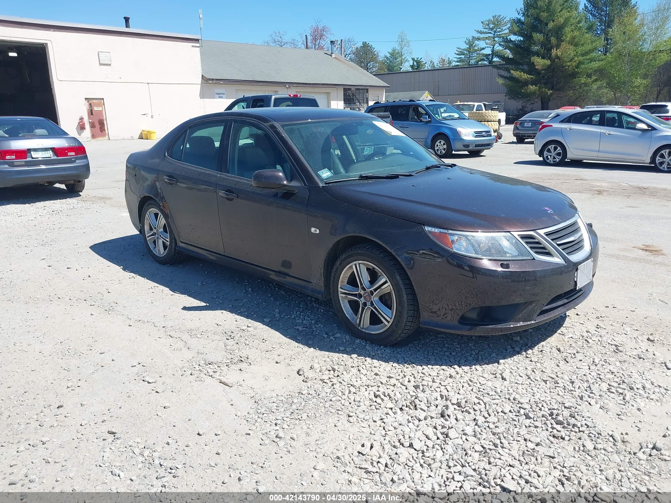 2011 Saab 9-3, VIN YS3FA4NY5B1314973 — Зад