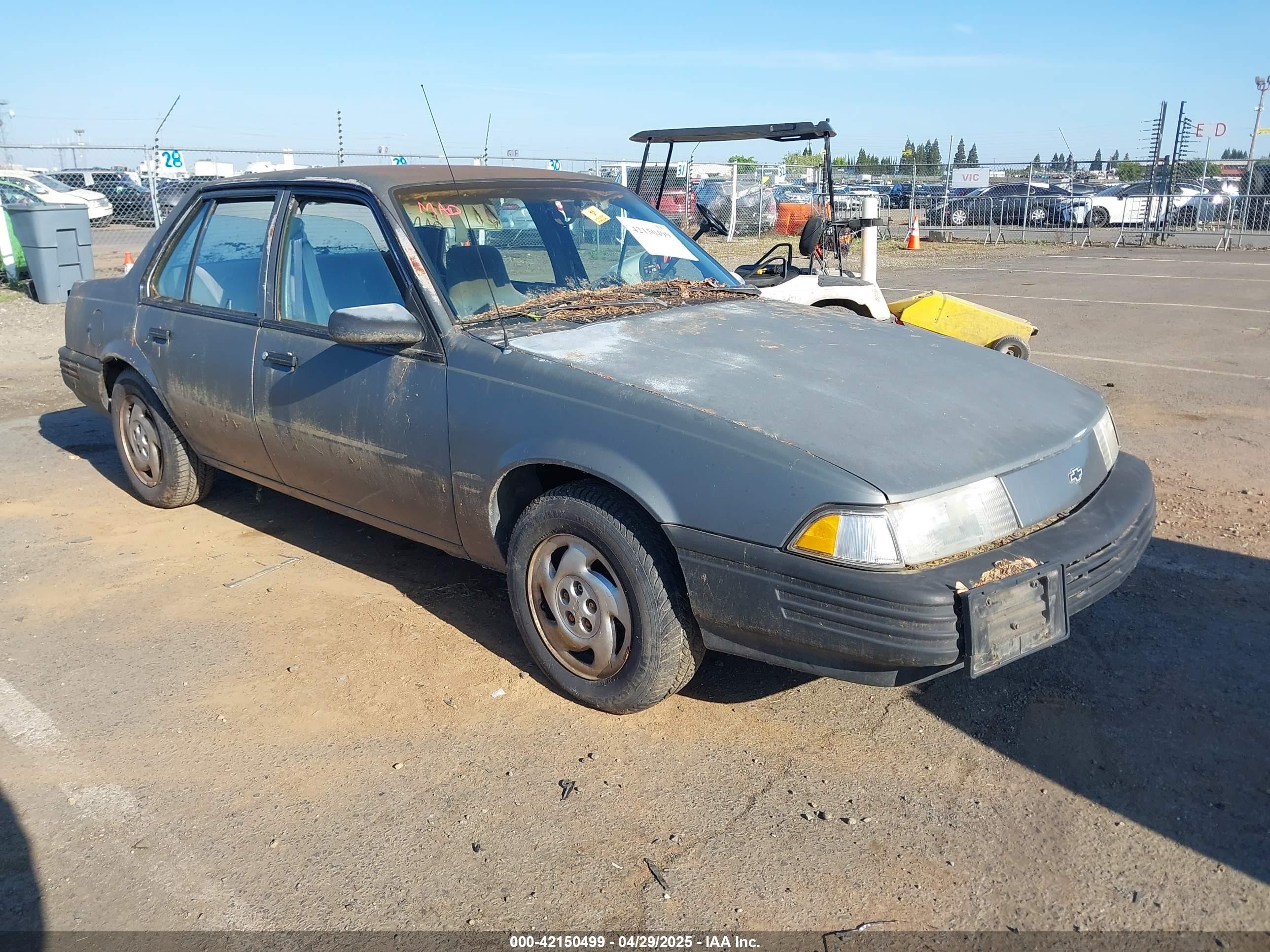 1991 Chevrolet Cavalier, VIN 1G1JC54G4MJ105486 — Front end
