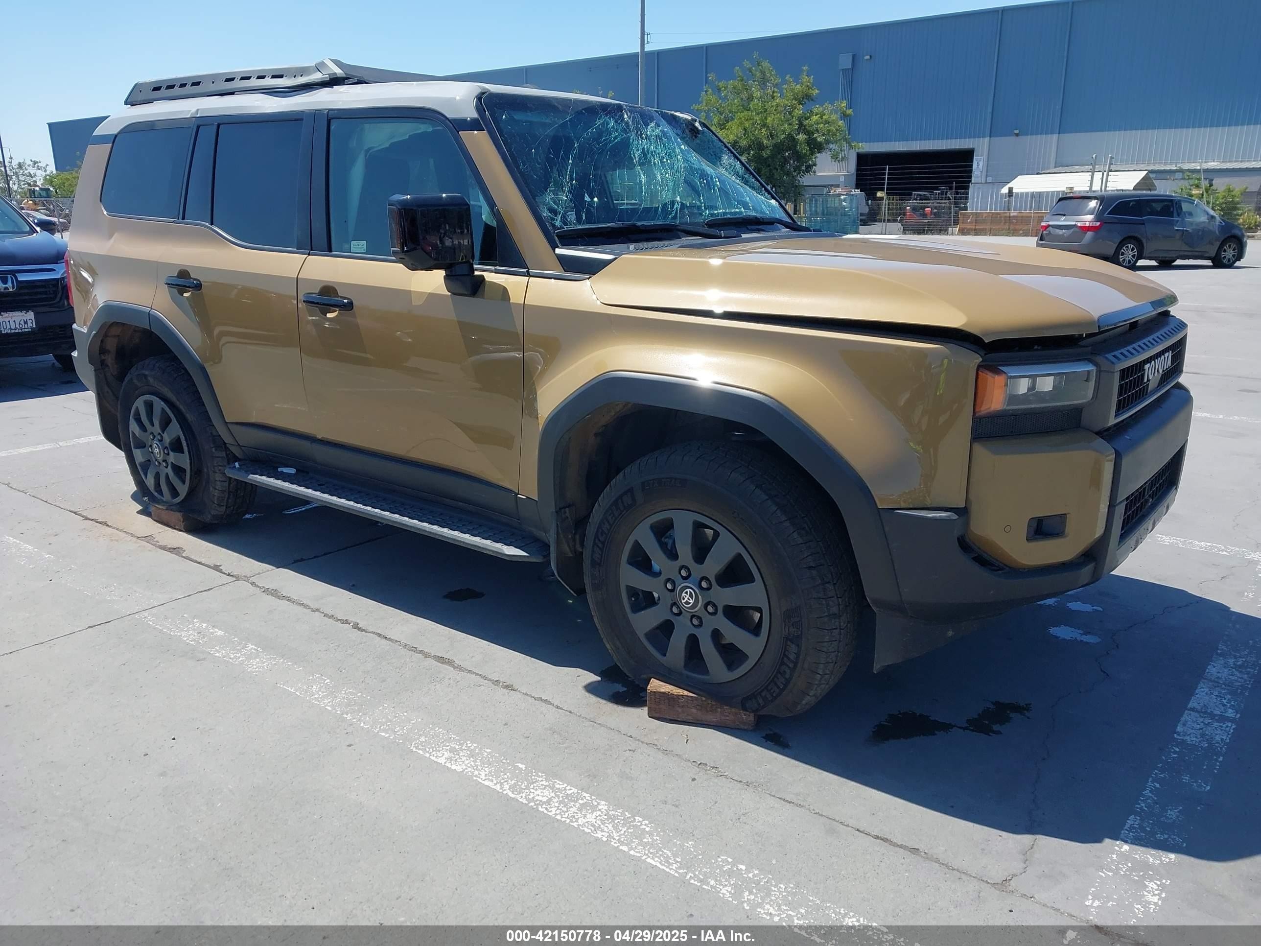 2025 Toyota Land Cruiser 1958 Edition, VIN JTEABFAJ7SK035212 — Rollover