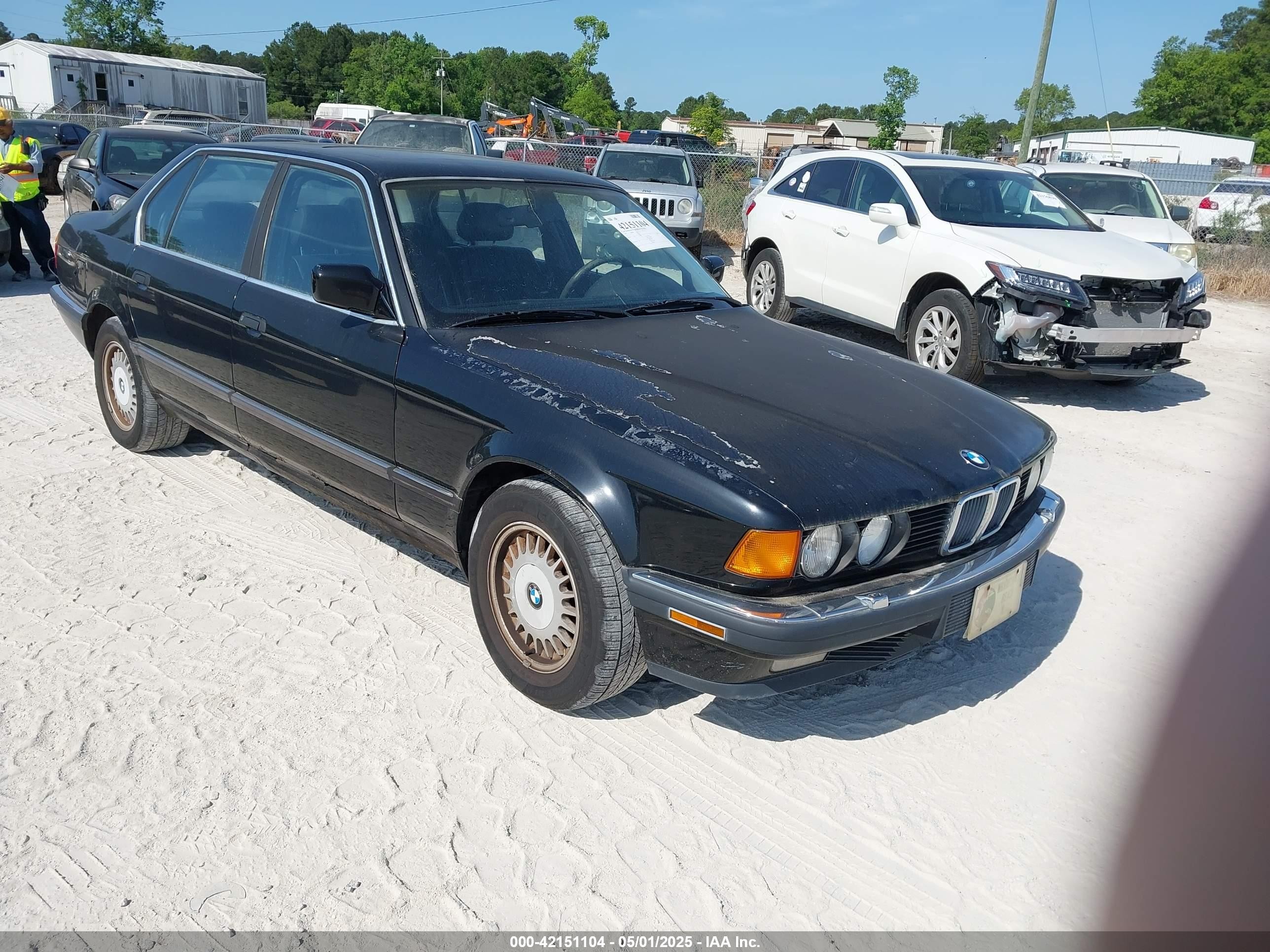 1991 BMW 7 Series, VIN WBAGC4312MDC29294 — Normal wear