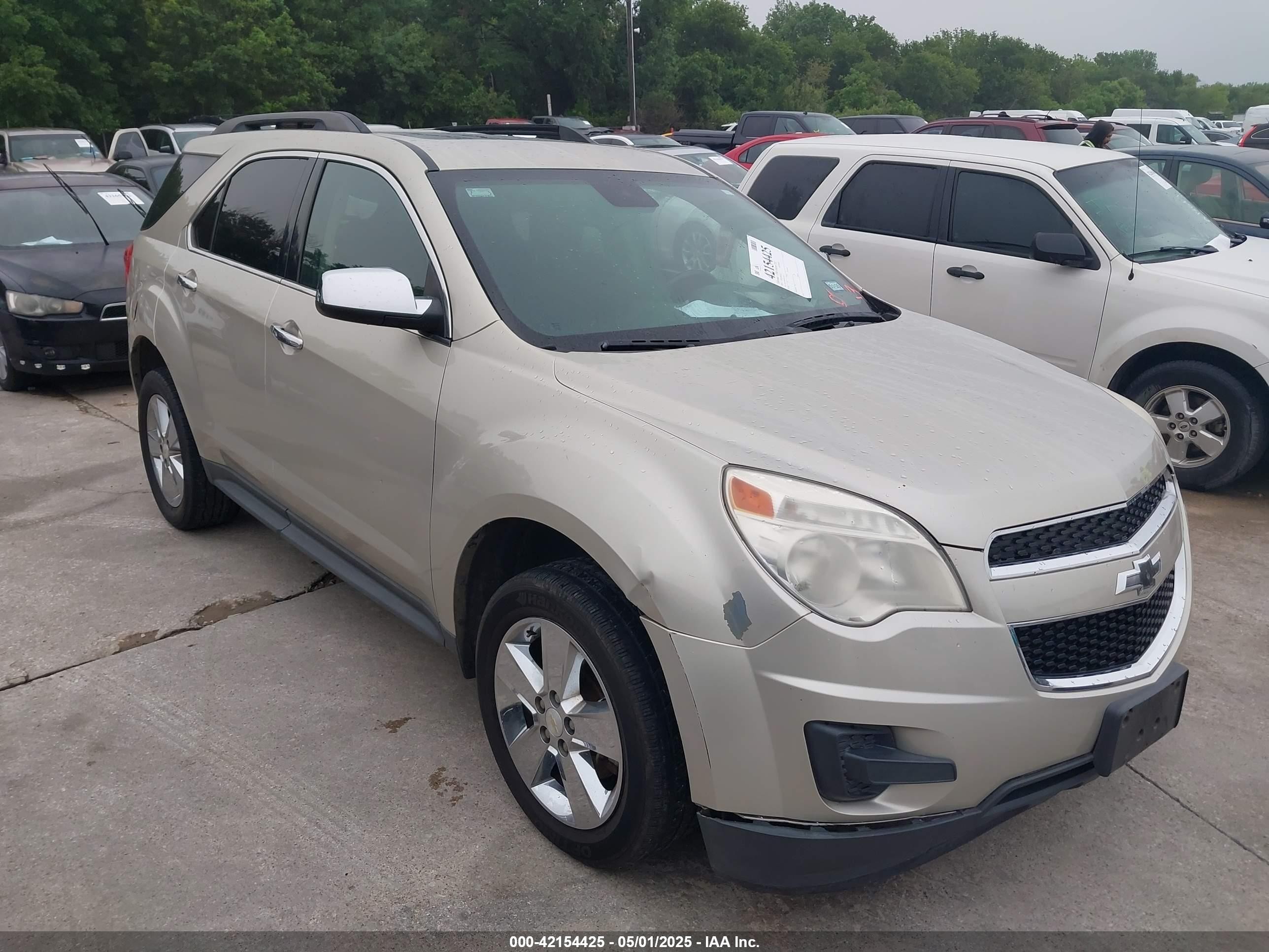 2014 Chevrolet Equinox LT, VIN 1GNALBEK5EZ136393 — Normal wear