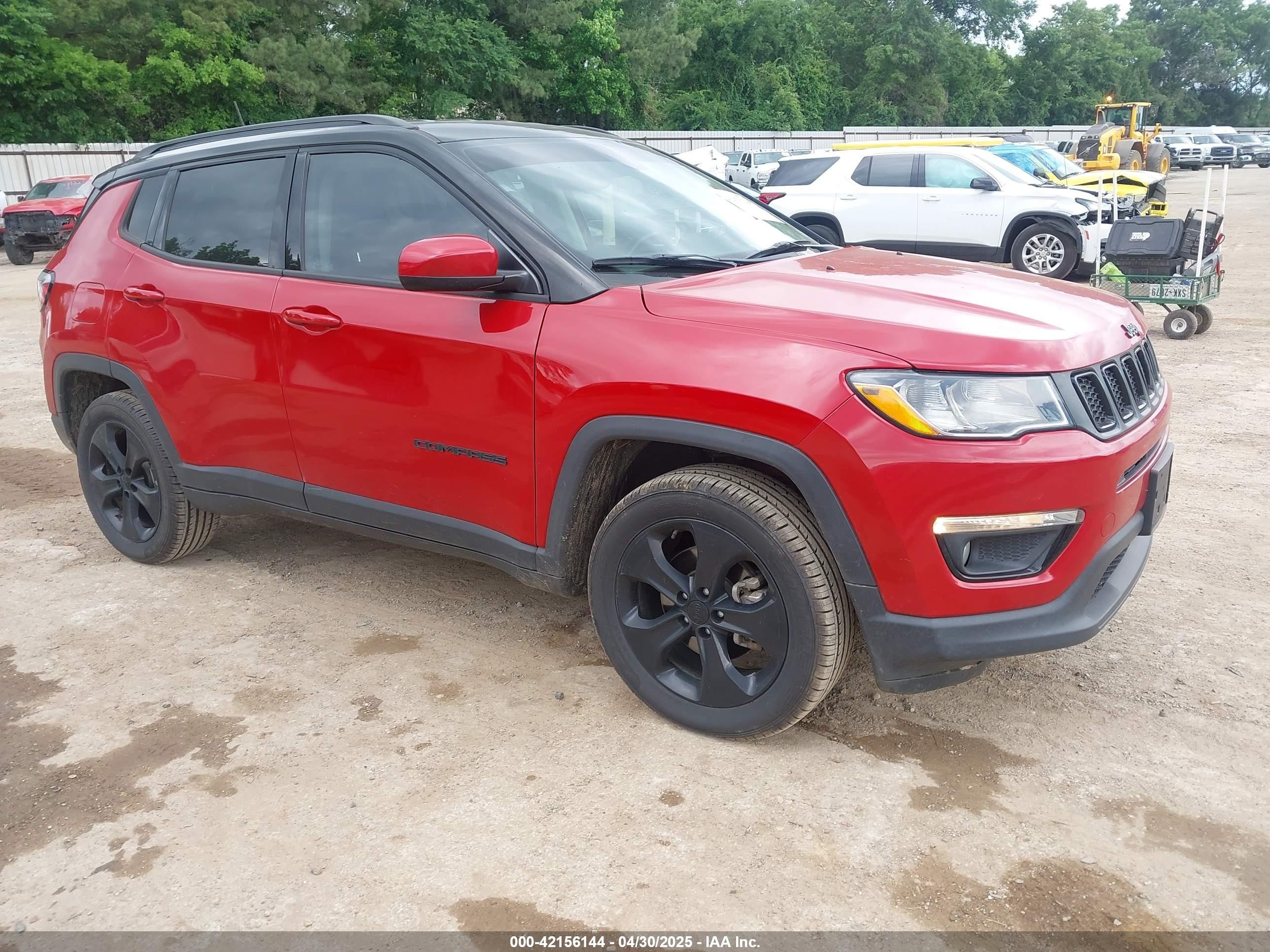 2020 Jeep Compass North, VIN 3C4NJDBB8LT133542 — Side