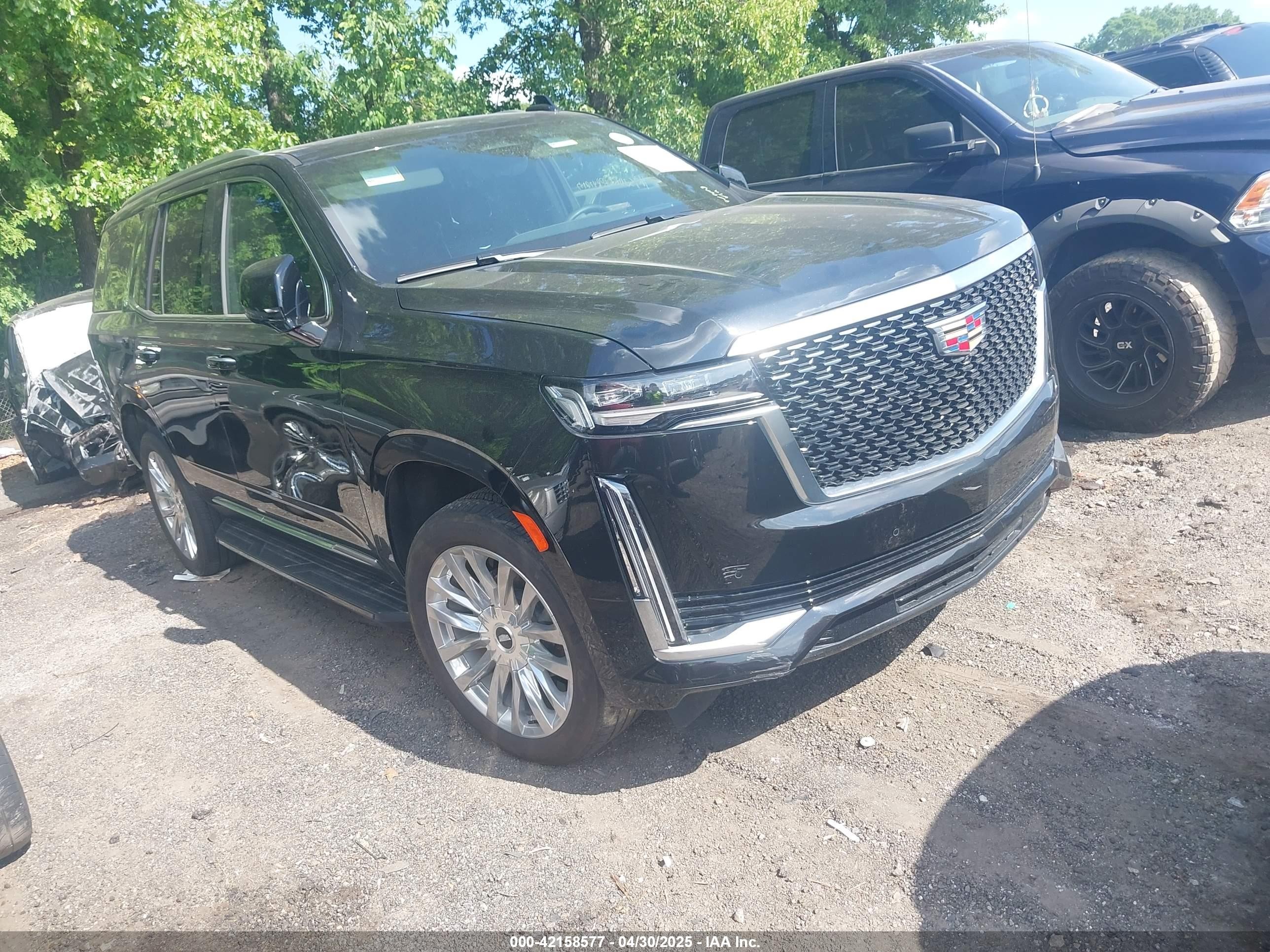 2023 Cadillac Escalade RWD Premium Luxury, VIN 1GYS3BKL4PR472947 — Theft recovery