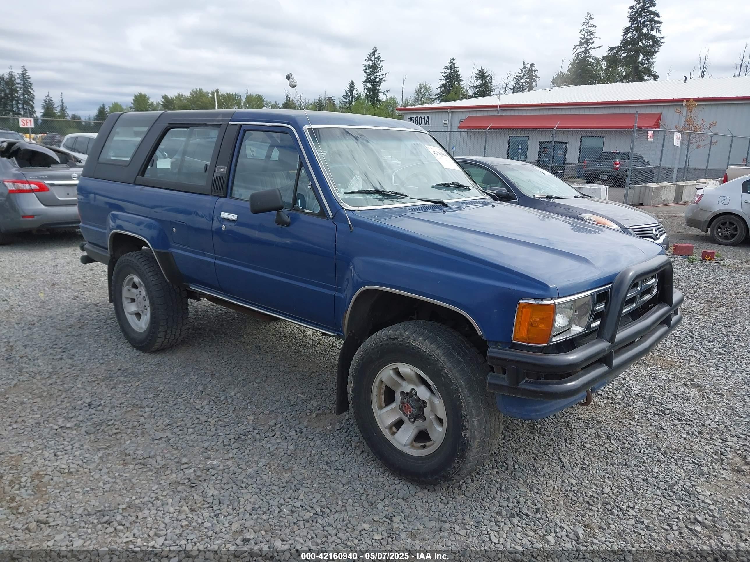 1986 Toyota 4Runner, VIN JT4RN62D4G0087715 — Theft recovery