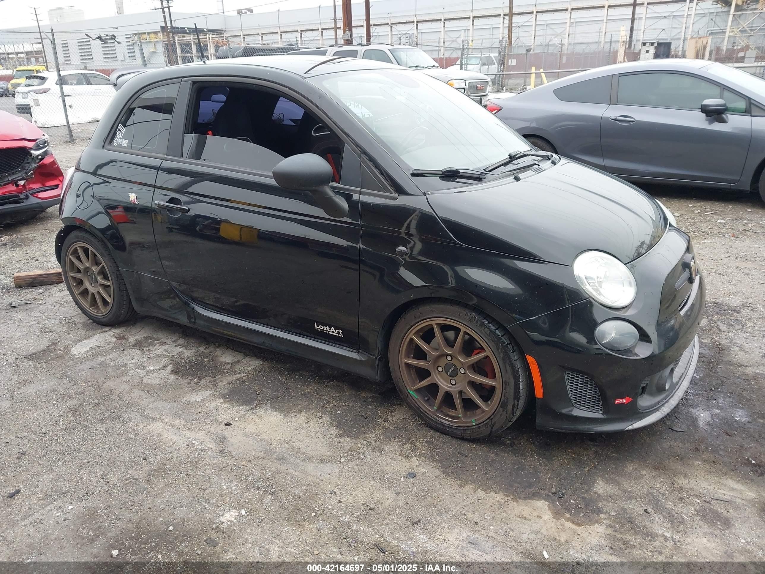 2014 FIAT 500 Abarth, VIN 3C3CFFFH1ET276097 — All over