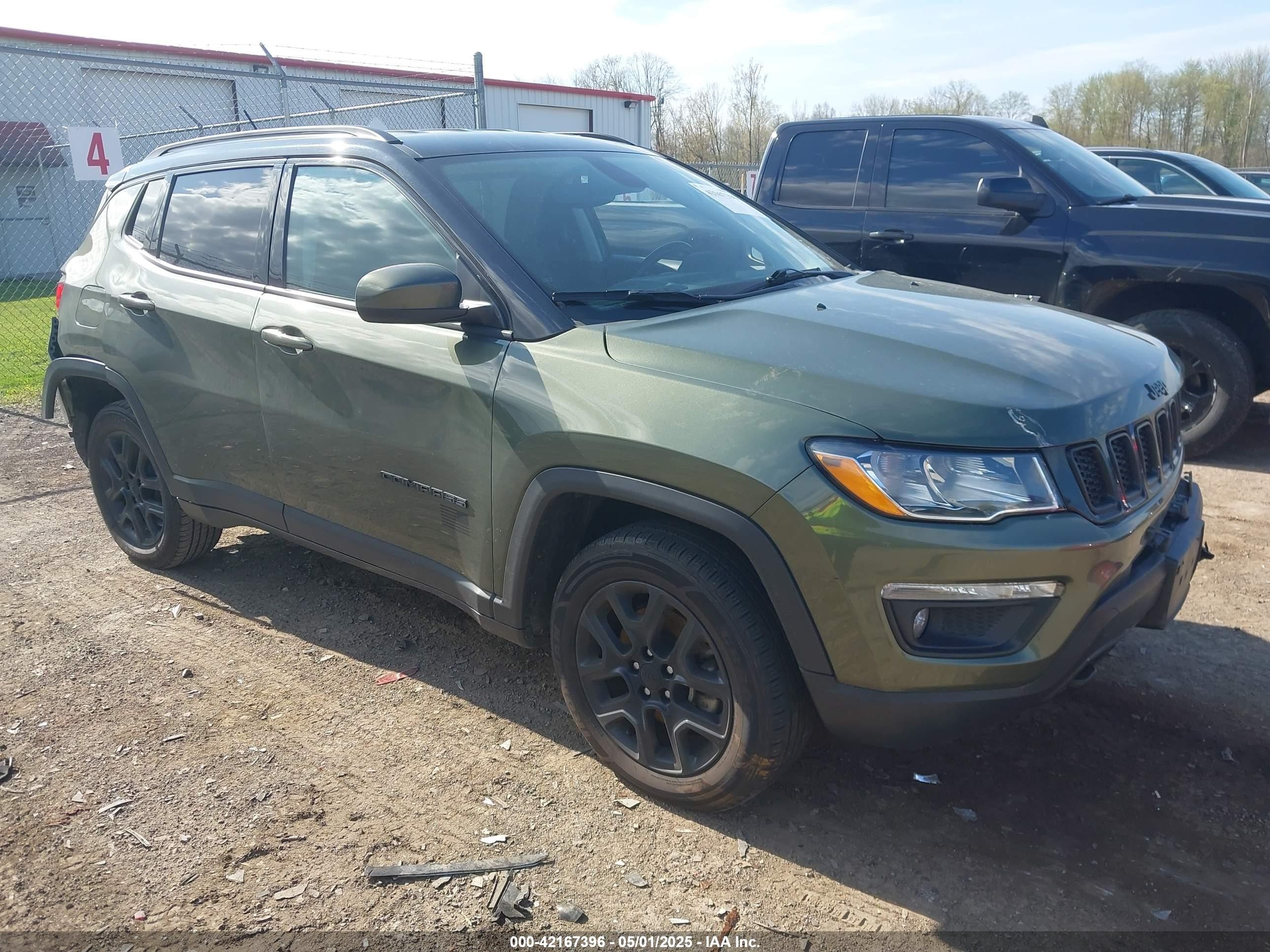 2021 Jeep Compass Sport, VIN 3C4NJDAB2MT591256 — All over