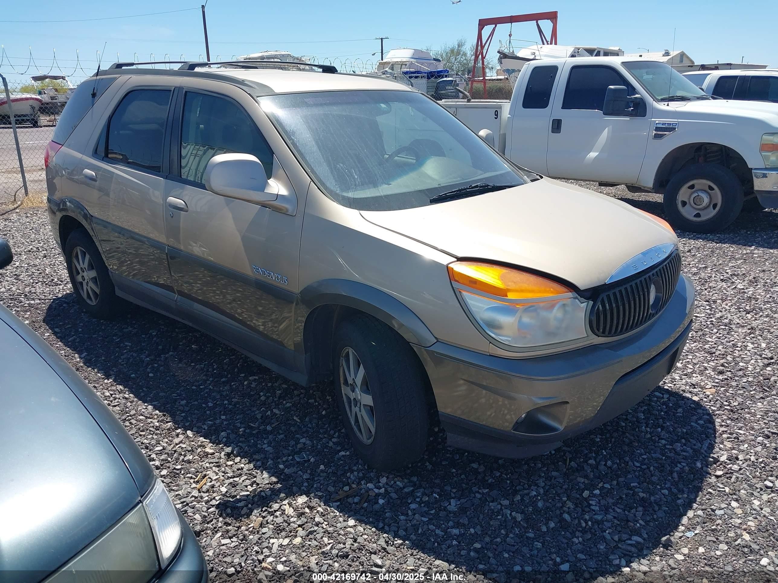 2002 Buick Rendezvous CXL, VIN 3G5DB03E82S564534 — Фото с аукциона