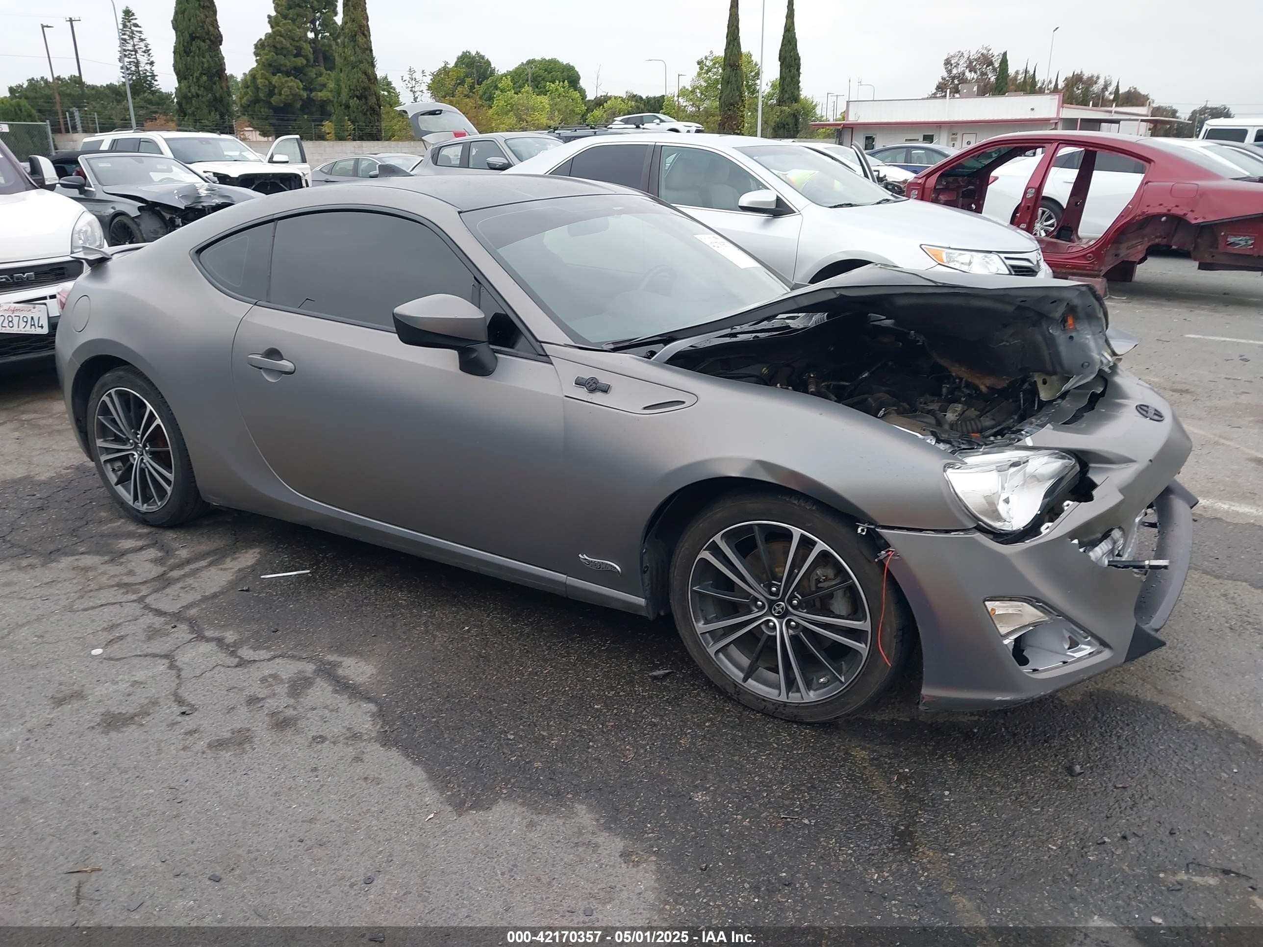 2016 Scion FR-S, VIN JF1ZNAA15G8709594 — Front end