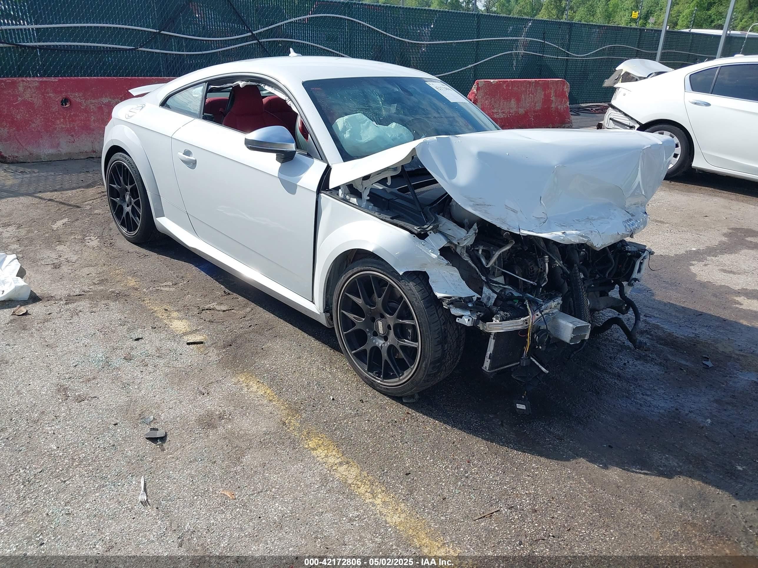 2018 Audi TTS, VIN TRUC1AFV7J1009606 — Перед