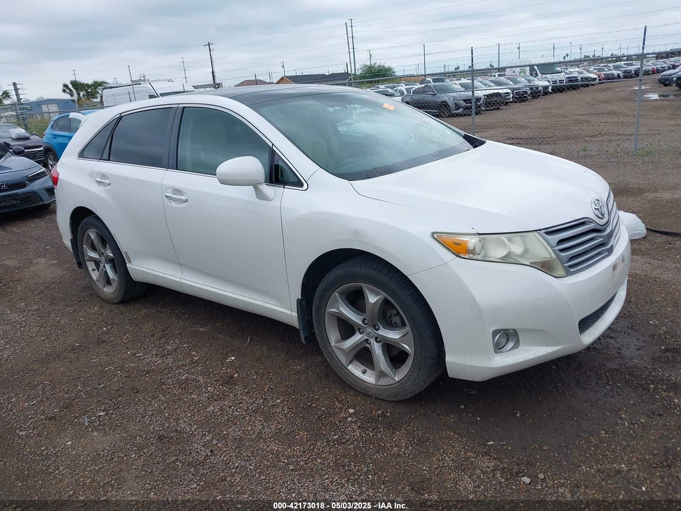 2012 Toyota Venza LE, VIN 4T3ZK3BB8CU047018 — Auction photo