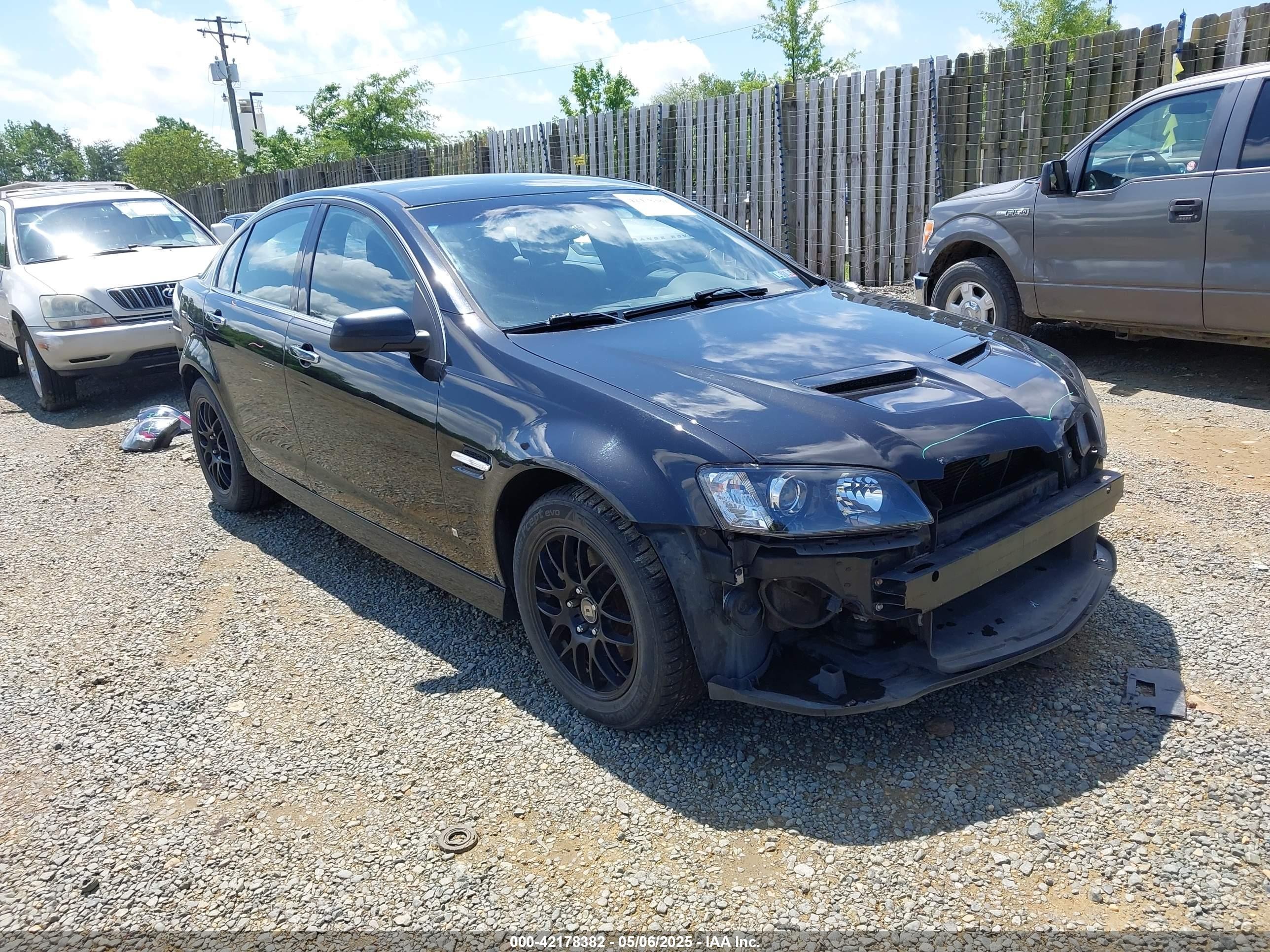 2008 Pontiac G8 GT, VIN 6G2EC57Y08L130089 — Фото с аукциона