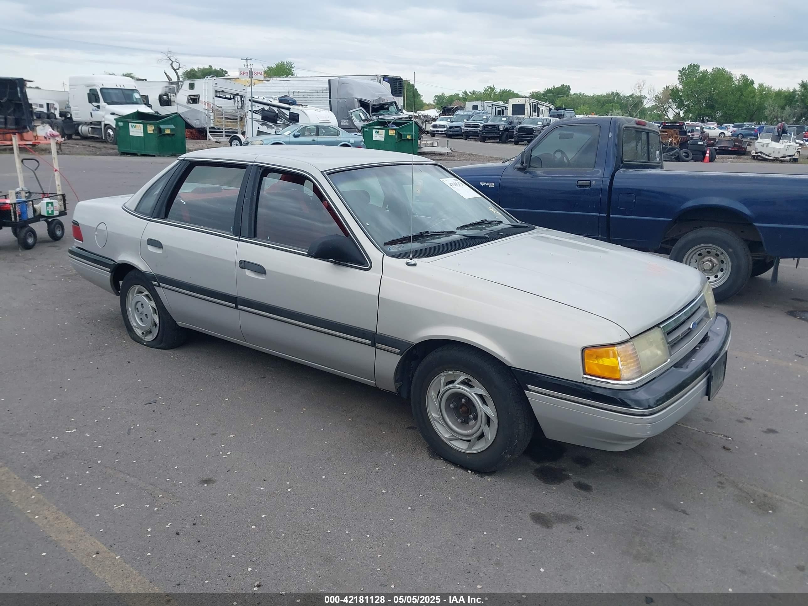 1991 Ford Tempo, VIN 1FAPP36X1MK176653 — All over