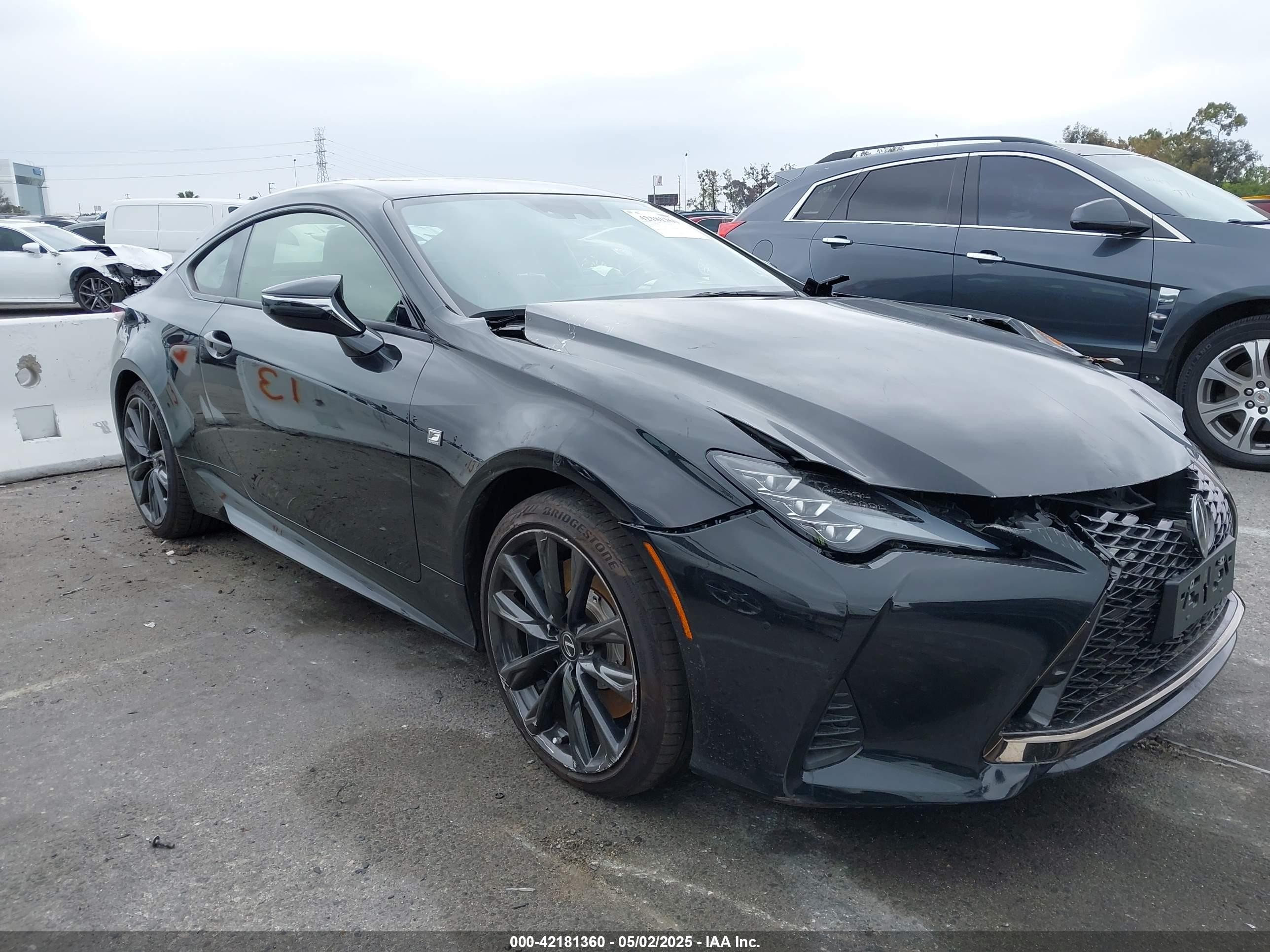 2023 Lexus RC 350 F Sport, VIN JTHGZ5BC4P5027402 — Front end