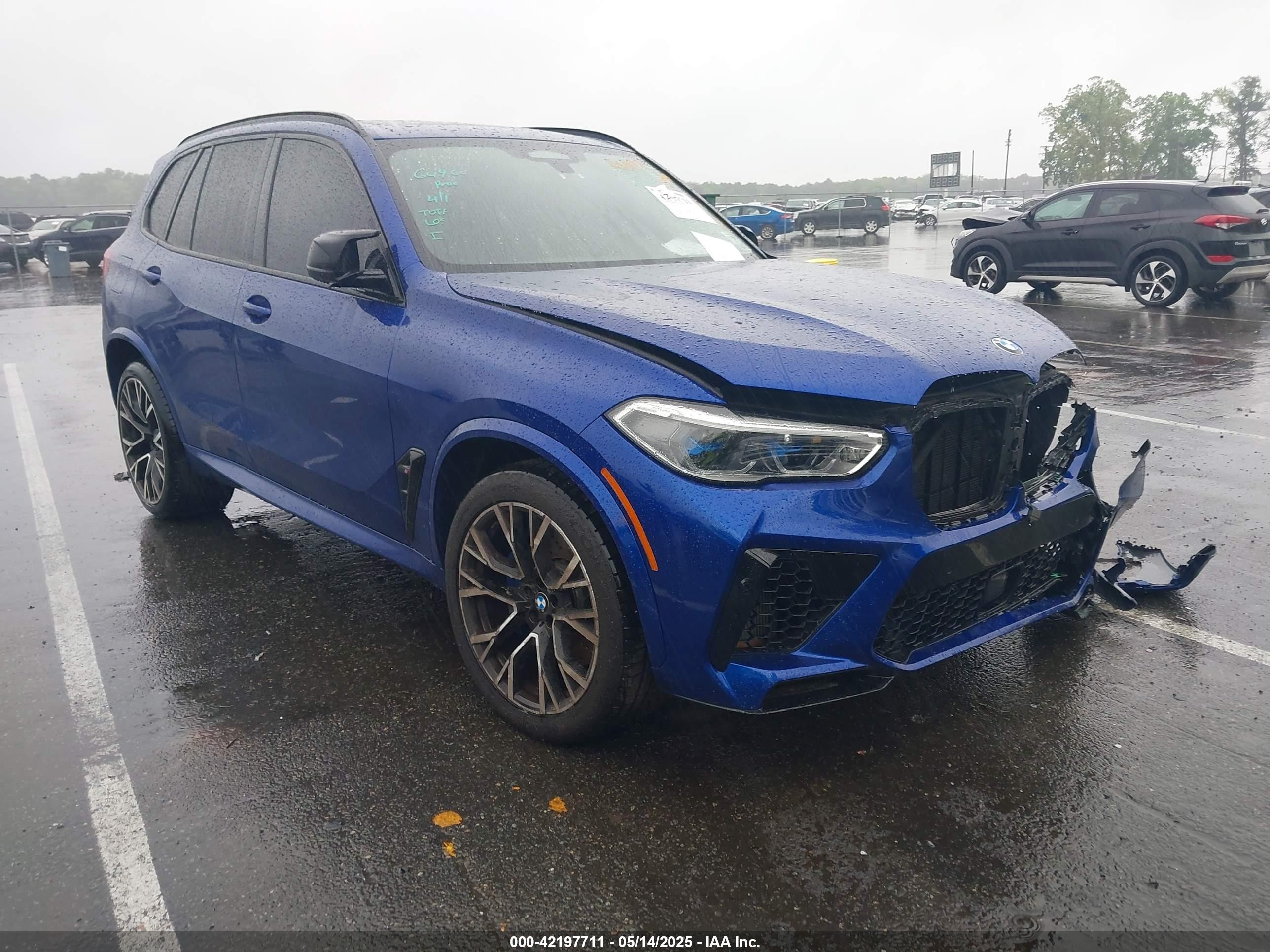 2020 BMW X5 M Competition, VIN 5YMJU0C09L9C83612 — Front end
