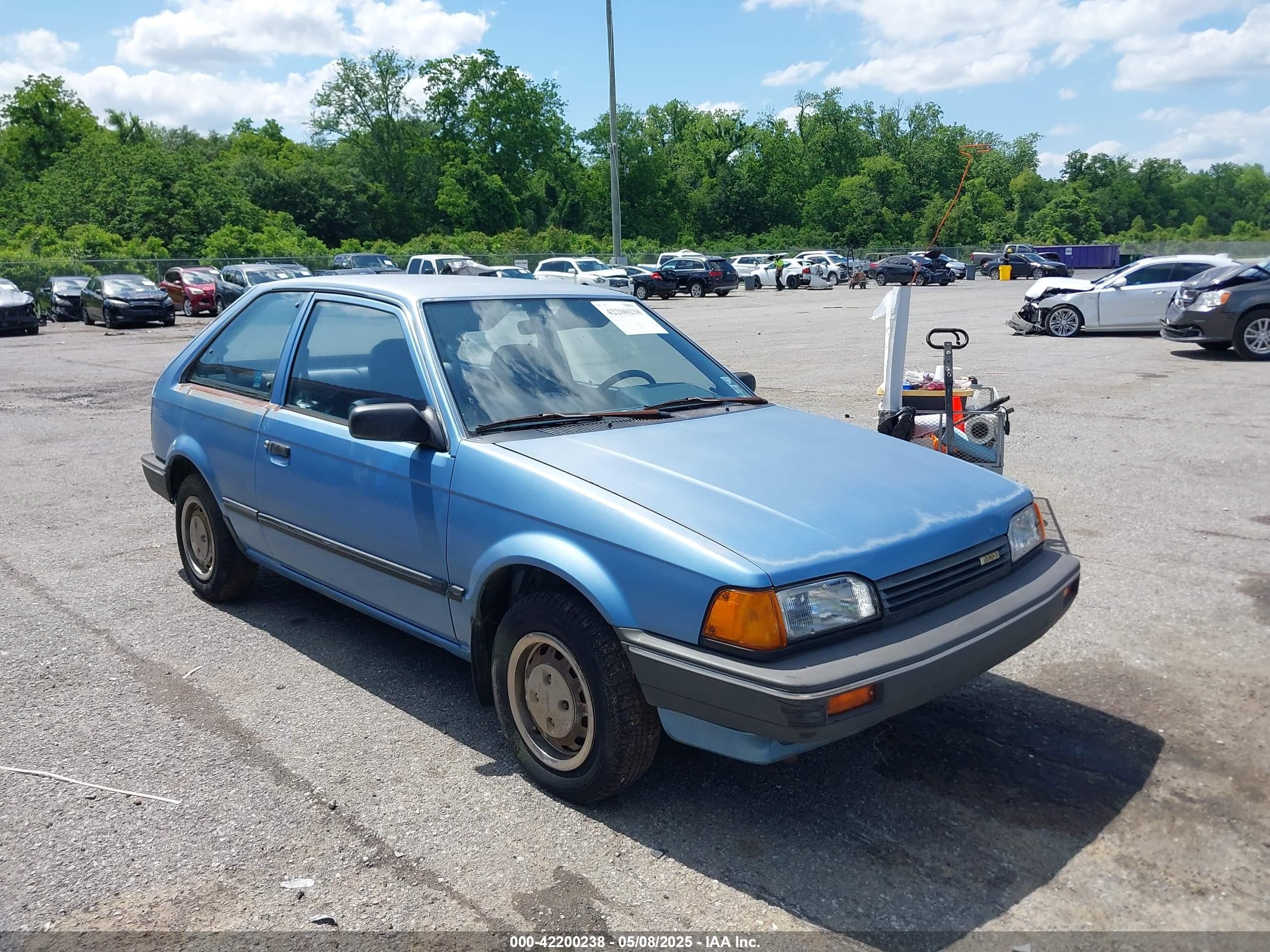 1988 Mazda 323, VIN JM1BF232XJ0160582 — Mechanical