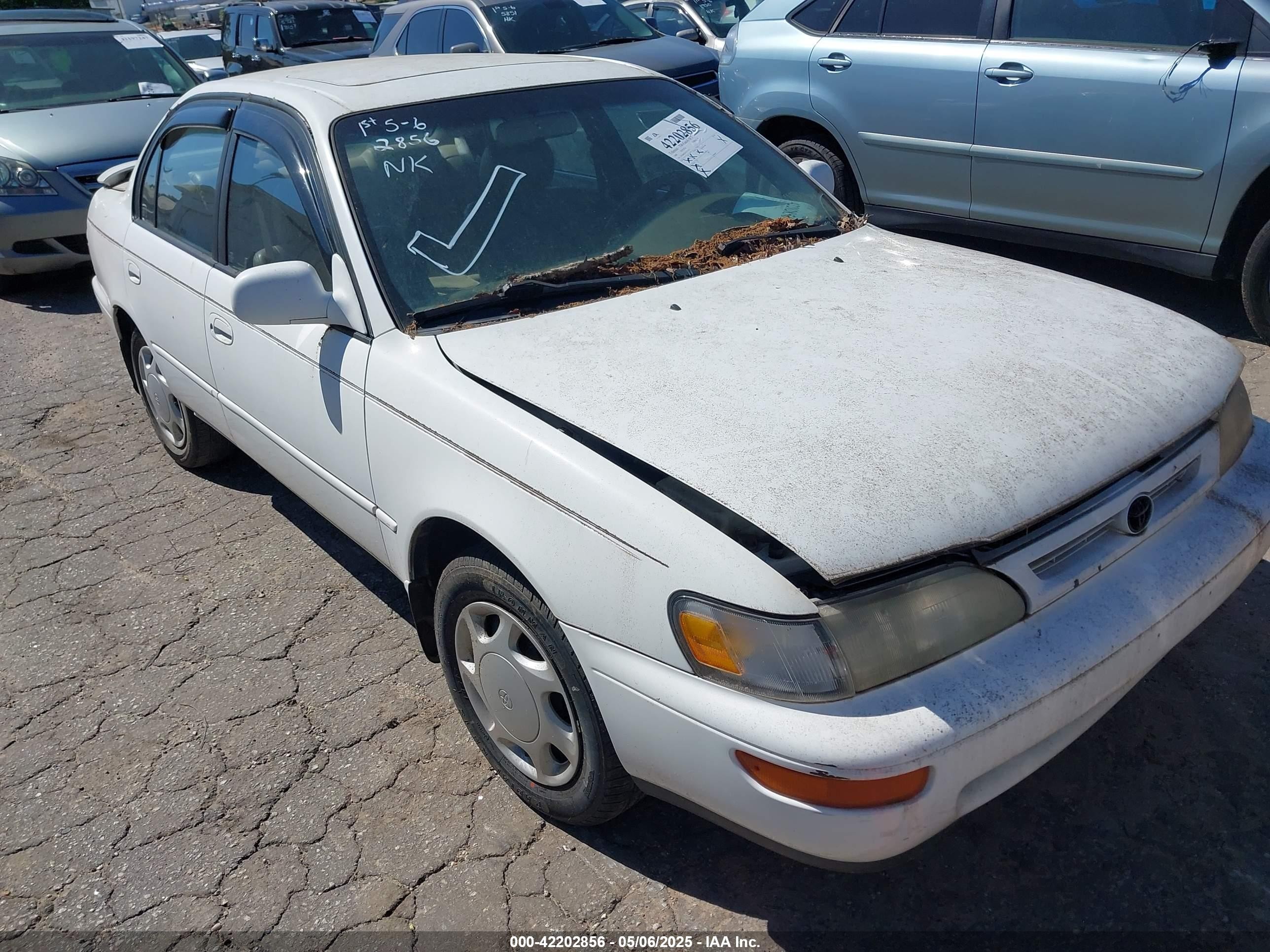1996 Toyota Corolla DX, VIN 1NXBB02E6TZ355159 — Normal wear