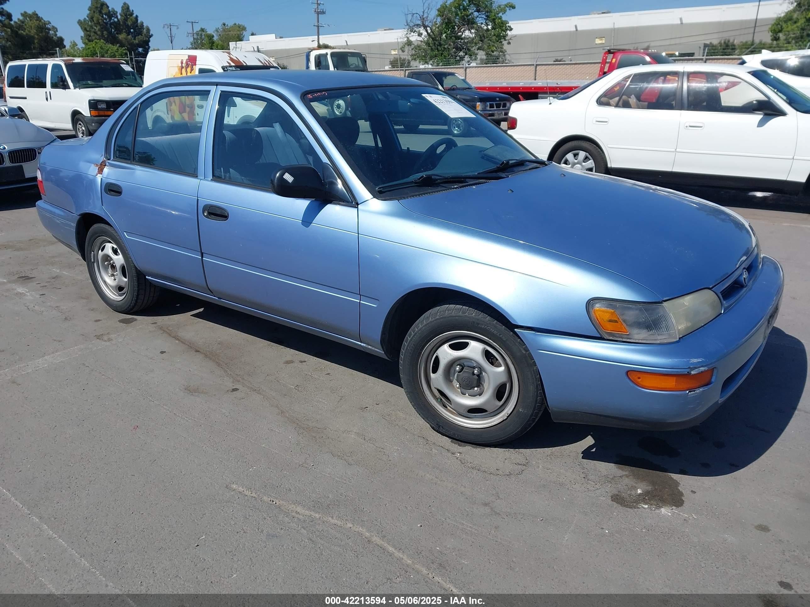 1996 Toyota Corolla, VIN 1NXBA02E6TZ431353 — Rear end
