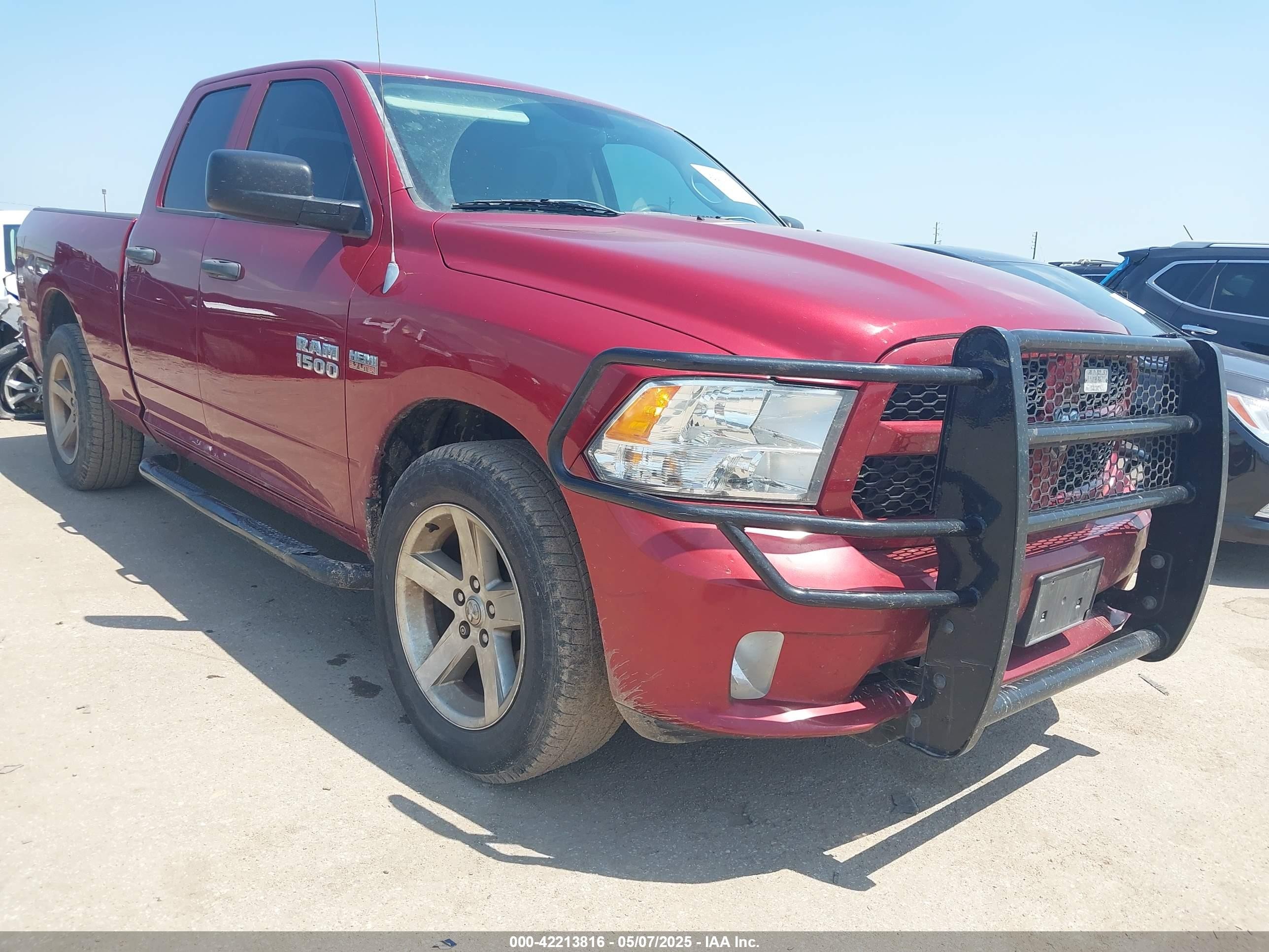 2014 Ram 1500 Tradesman, VIN 1C6RR6FT4ES128620 — Hail