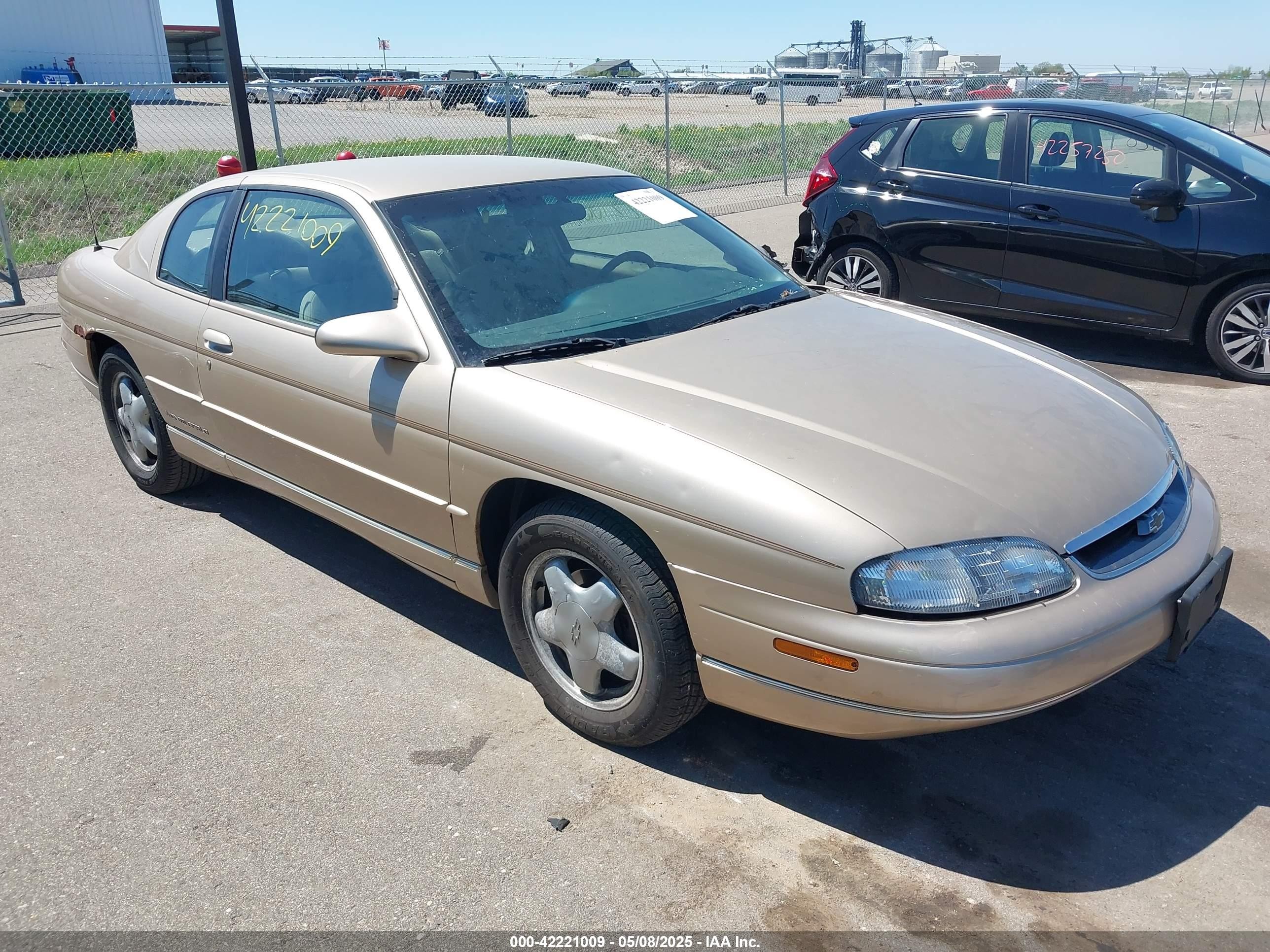 1999 Chevrolet Monte Carlo LS, VIN 2G1WW12M2X9288465 — Biohazard / chemical