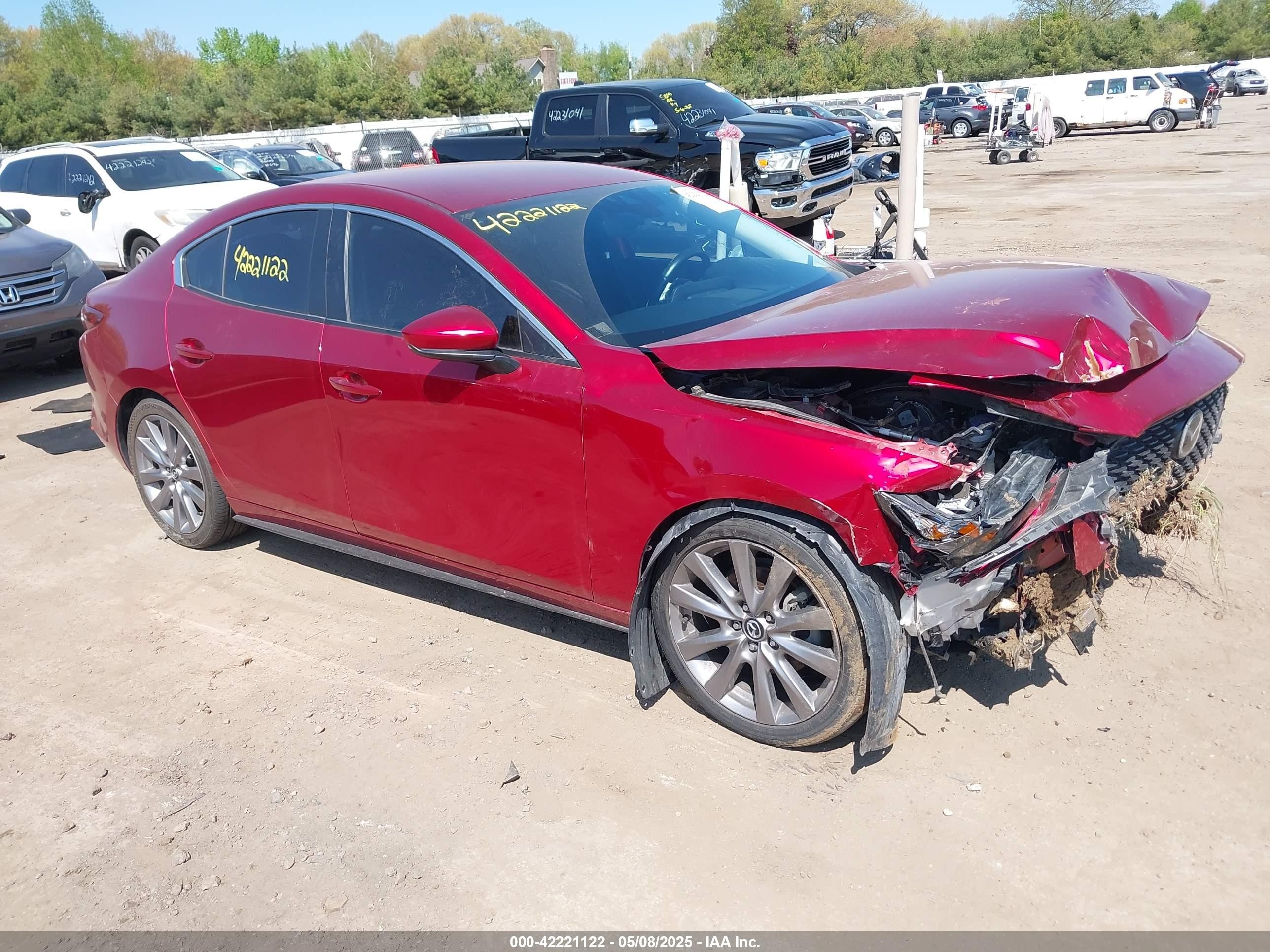 2021 Mazda 3 Select, VIN JM1BPBBL5M1345077 — Front end