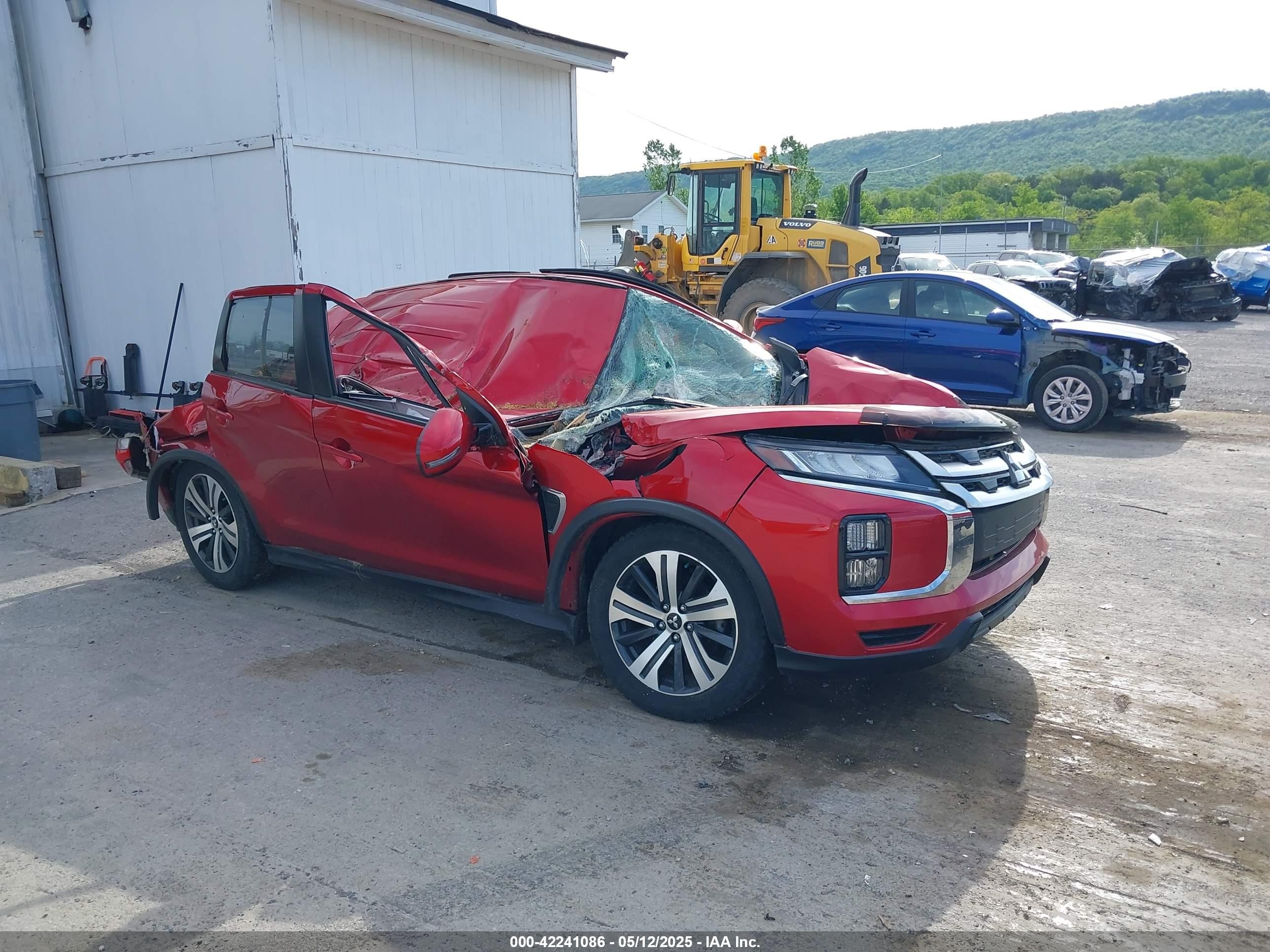 2021 Mitsubishi Outlander ES, VIN JA4ARUAU5MU007604 — Storm