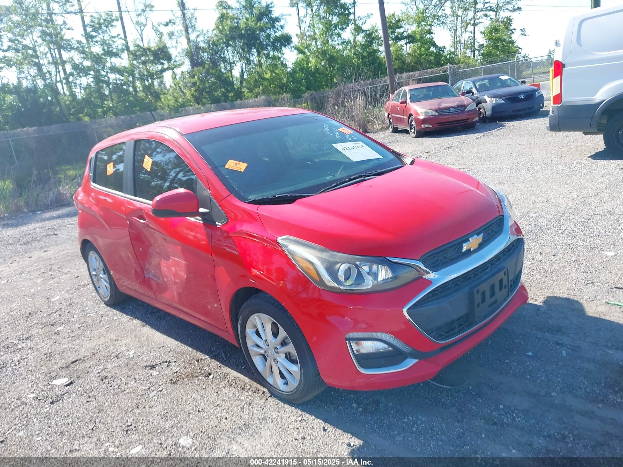2021 Chevrolet Spark 1LT, VIN KL8CD6SA2MC746070 — Фото с аукциона