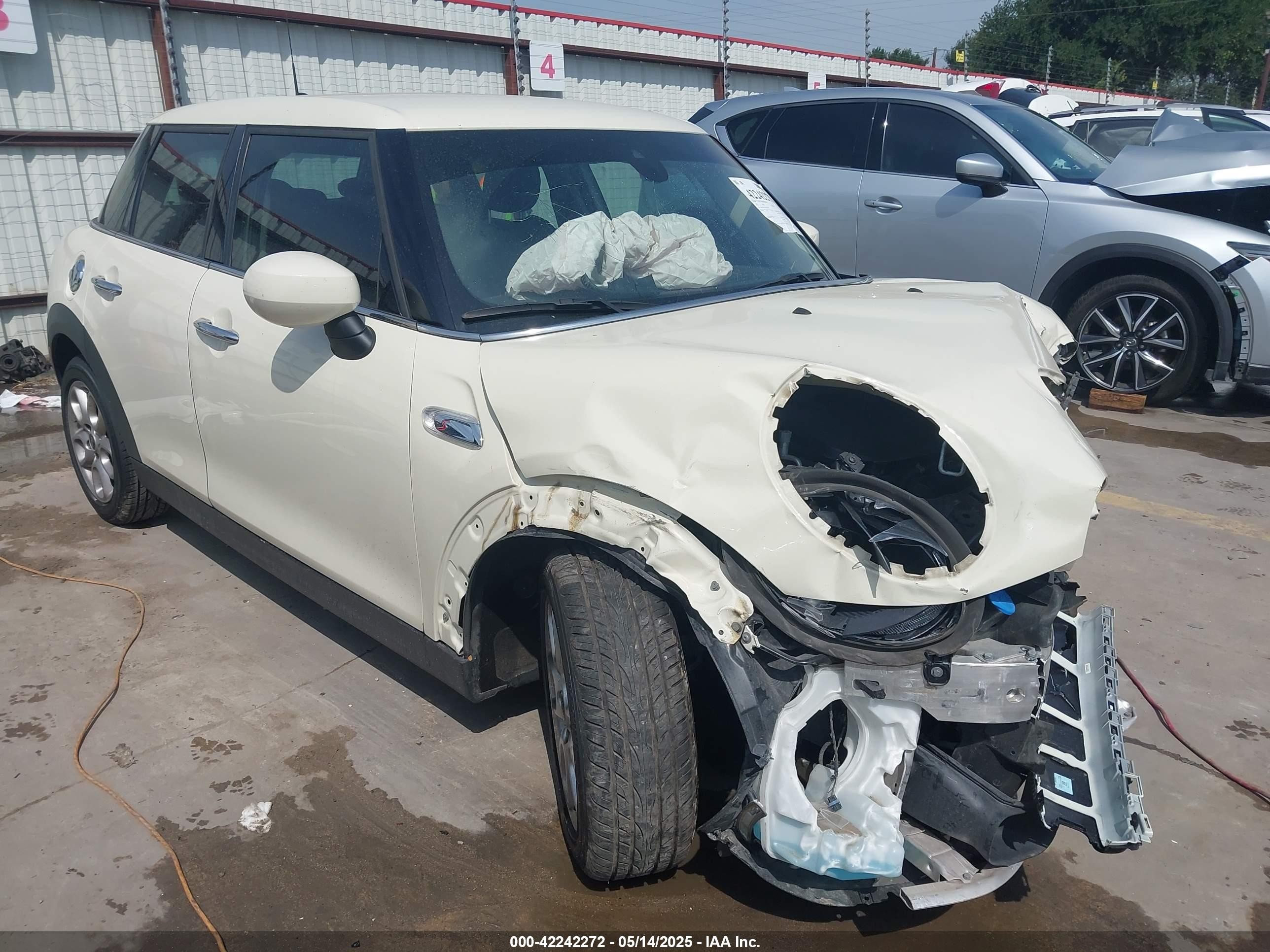 2021 MINI Hardtop 4 Door Cooper S, VIN WMWXU9C0XM2N20104 — Biohazard / chemical