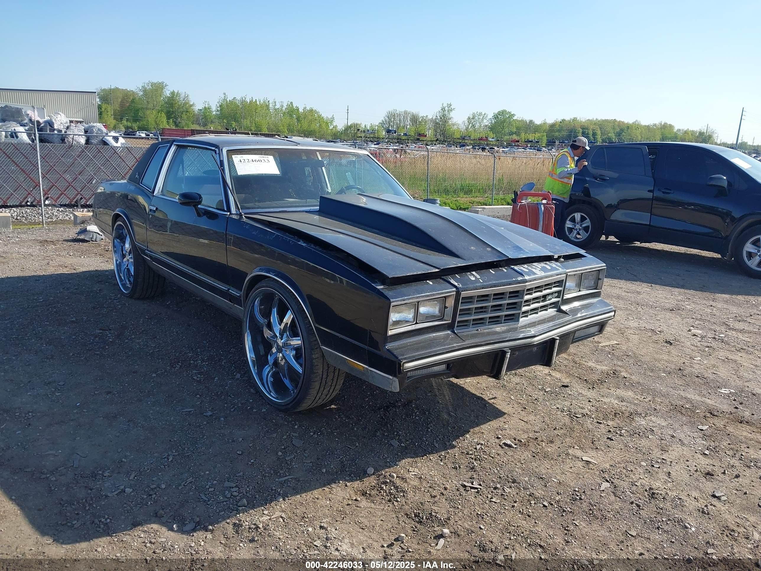1984 Chevrolet Monte Carlo, VIN 1G1AZ37H9ER201513 — Auction photo