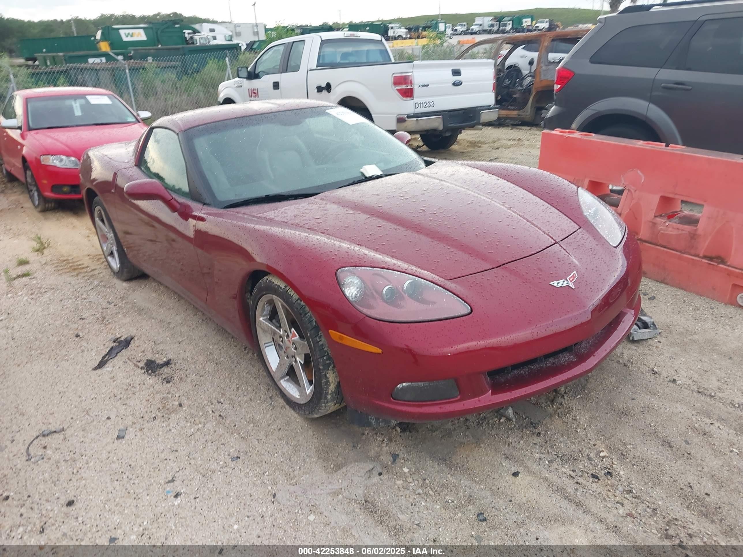 2007 Chevrolet Corvette, VIN 1G1YY26U875106851 — Water / flood