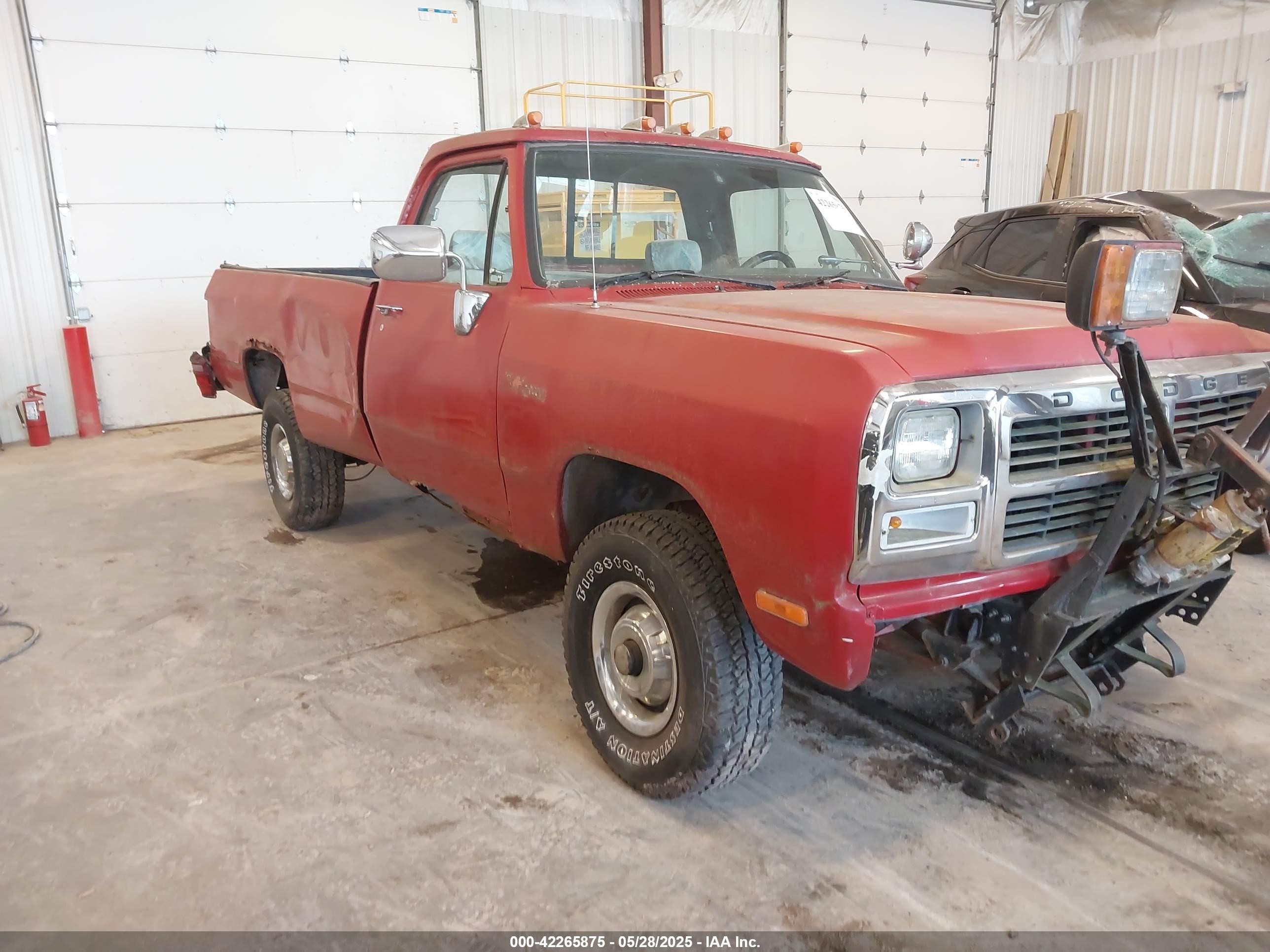 1992 Dodge W SERIES, VIN 1B7HM16Y9NS568155 — Mechanical